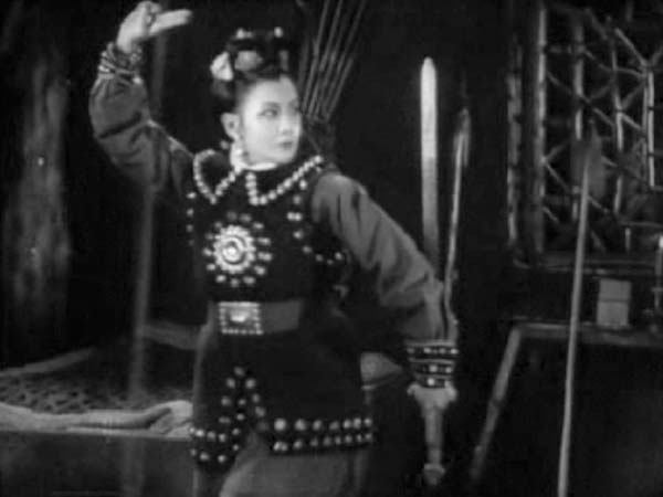 A still from "Mulan Joins the Army," from 1939. Historians say this film highlighted the more nationalistic elements of the original story and helped renew interest in Mulan's tale