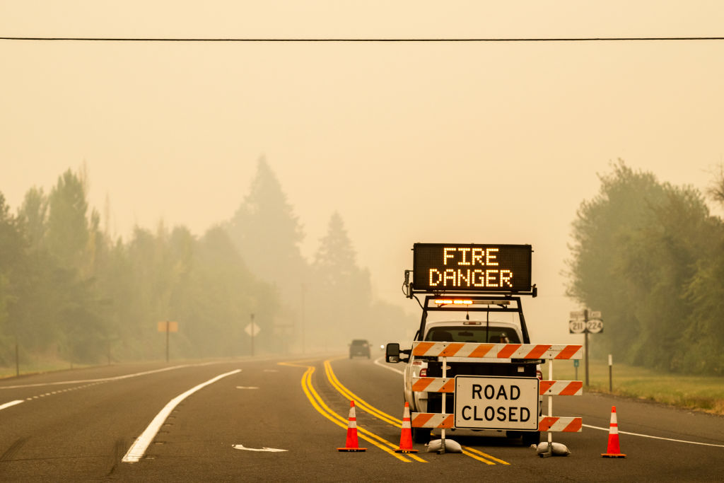 Wildfires In Oregon Force Mass Evacuations And Threaten Hundreds Of Structures