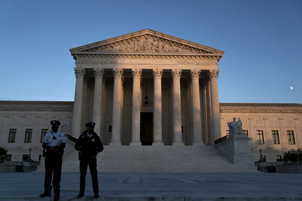 The U.S. Supreme Court building in Washington, D.C., U.S., on Oct. 26, 2020. (Stefani Reynolds—Bloomberg/Getty Images)