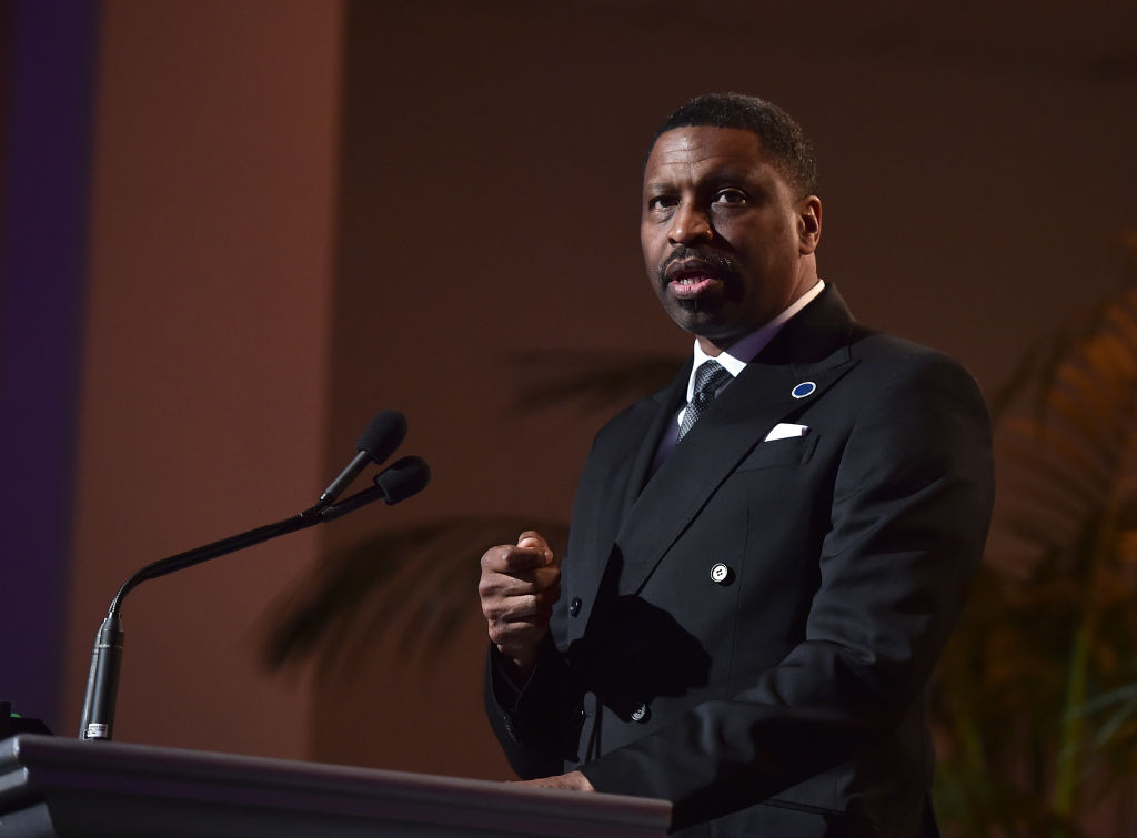NAACP President and CEO Derrick Johnson attends the 49th NAACP Image Awards Non-Televised Award Show at The Pasadena Civic Auditorium on January 14, 2018 in Pasadena, California.  (Photo by Alberto E. Rodriguez/Getty Images for NAACP) (Photo by Alberto E. Rodriguez/Getty Images for NAACP)
