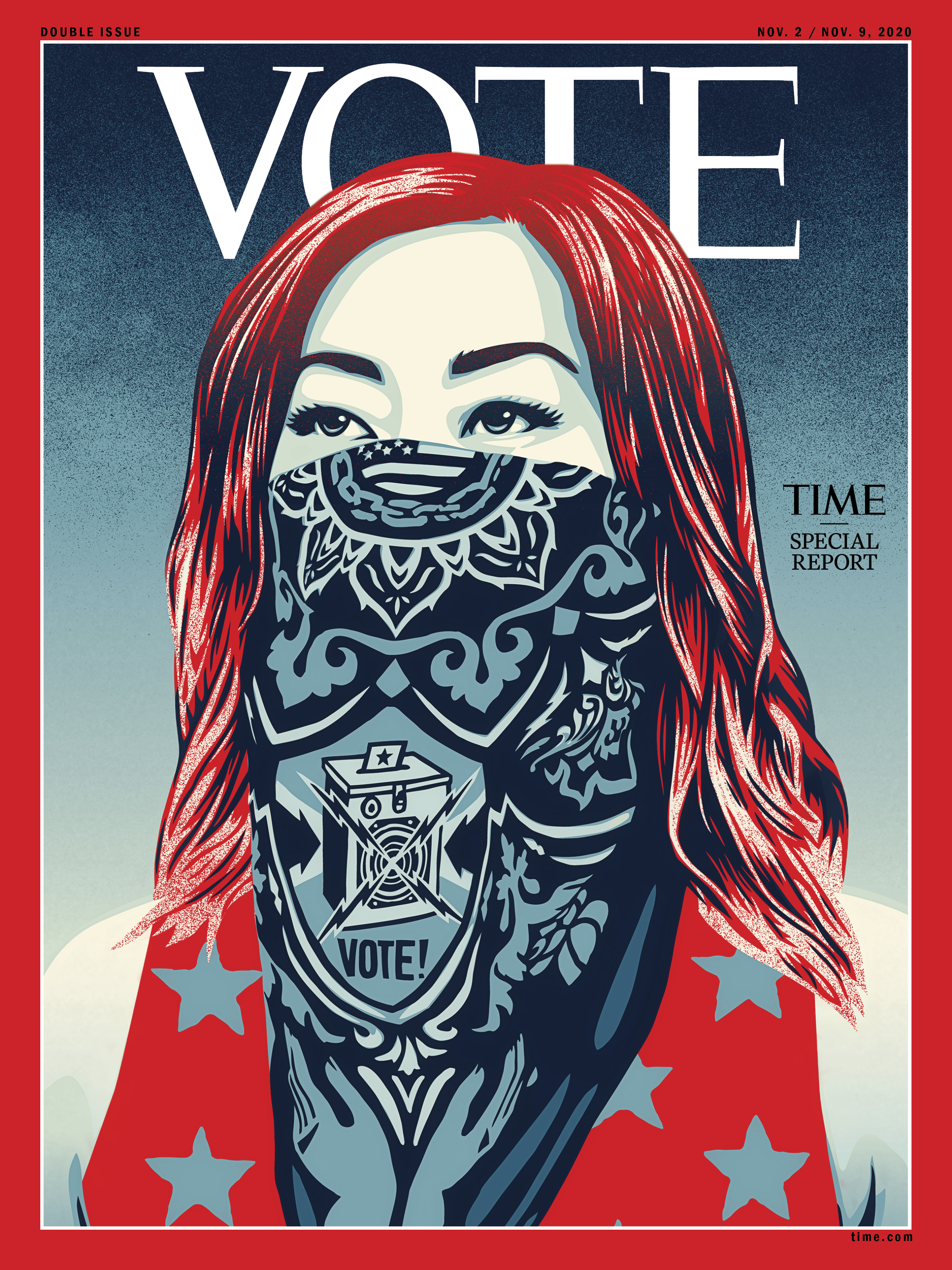 Vote Time Magazine Cover 201102