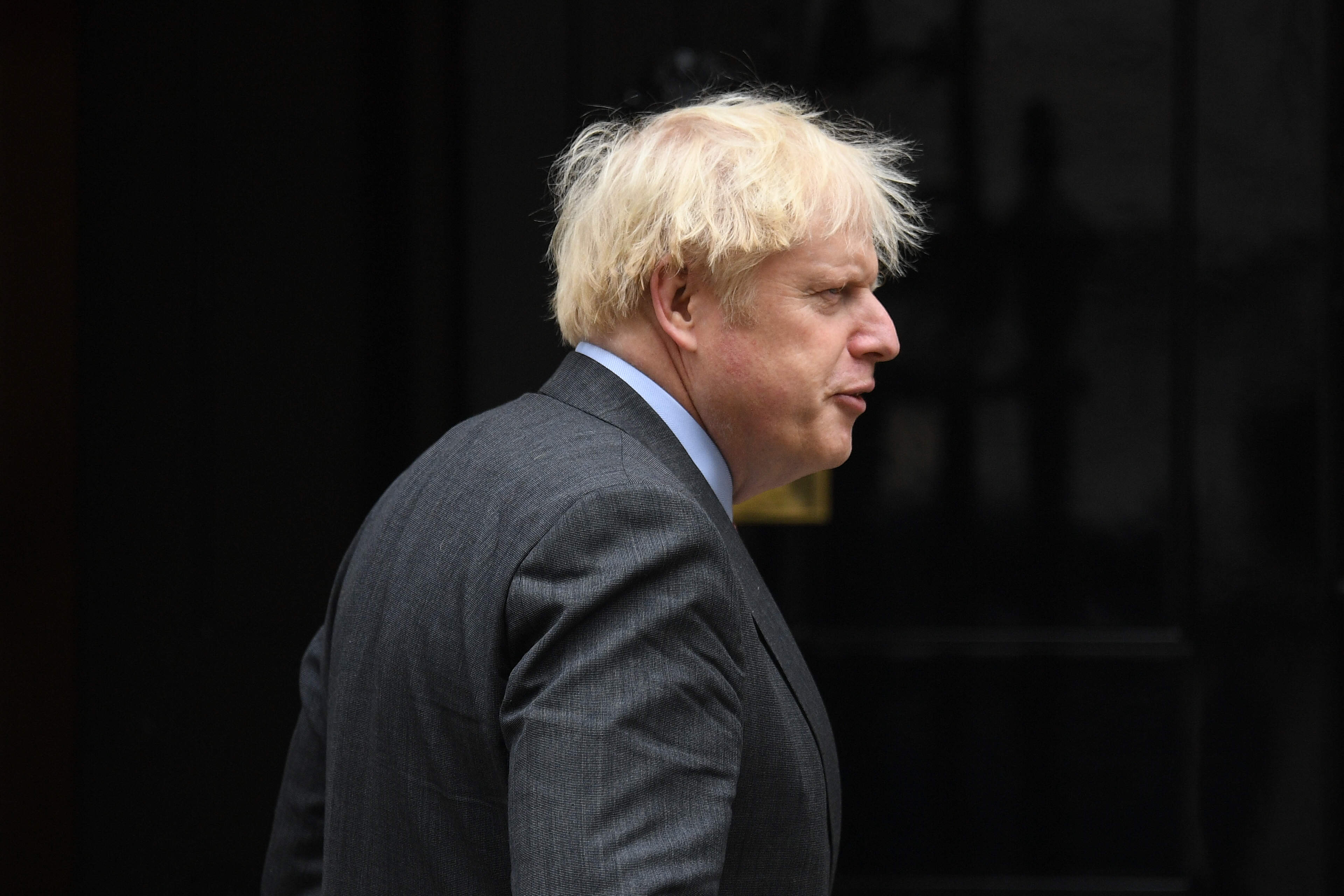 Prime Minister, Boris Johnson enters 10 Downing Street on Sept. 30 in London, England. (Leon Neal/Getty Images)