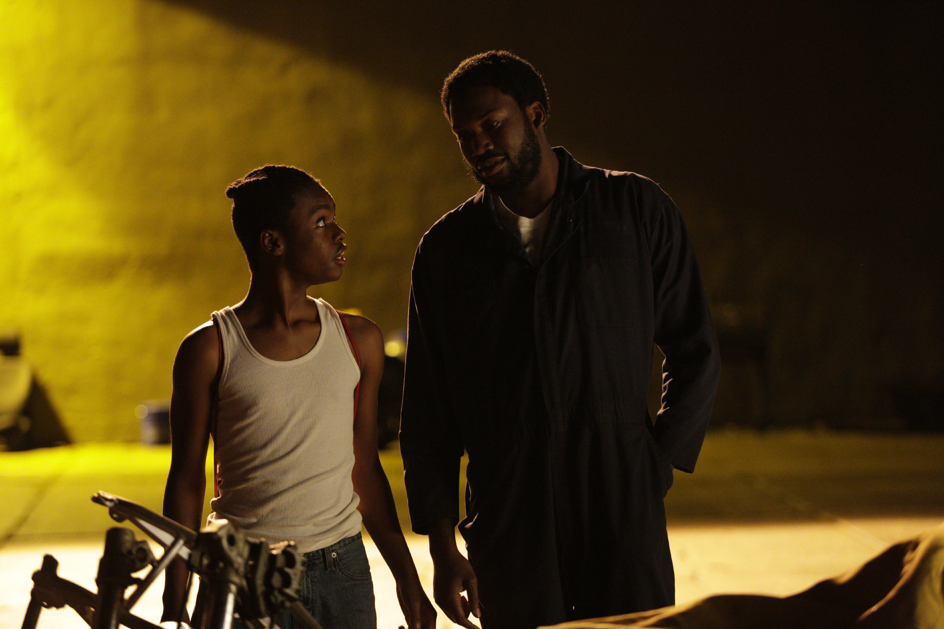 Jahi Di'Allo Winston and Meek Mill in 'Charm City Kings' (HBO Max / William Gray)