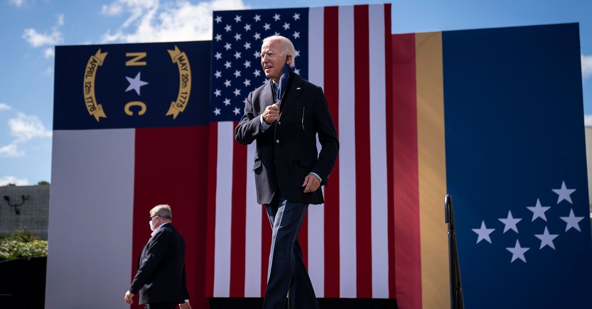 Why the Biden Campaign Is Keeping Its Optimism in Check Time