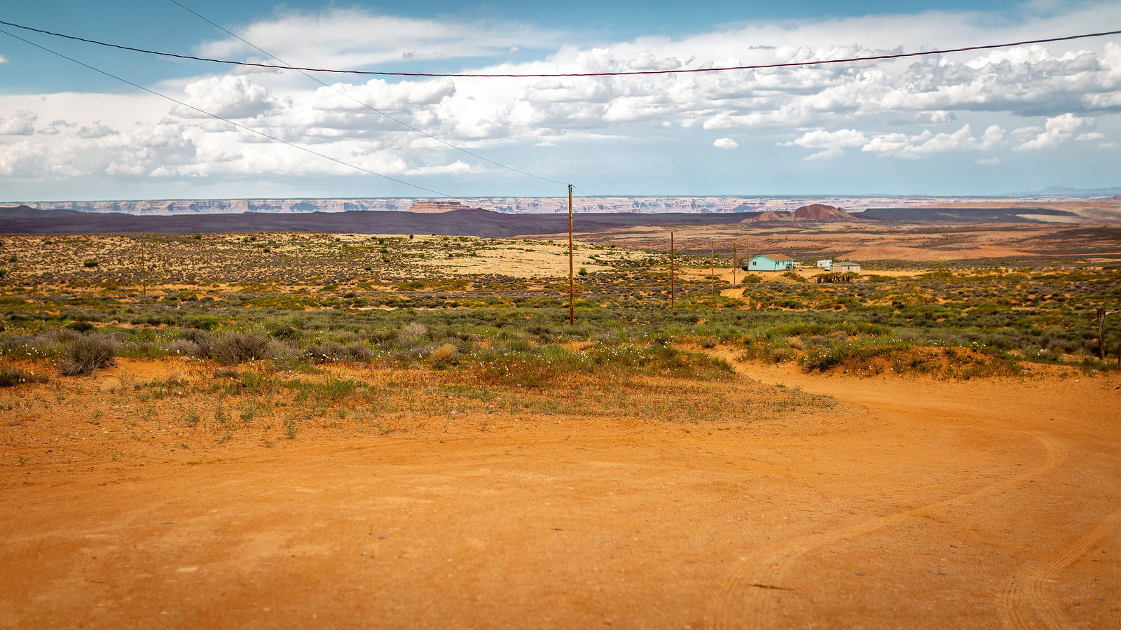 A landscape of Tselakai Dezza, Navajo Nation in 2019 (Madeline McGill/Rural Utah Project)