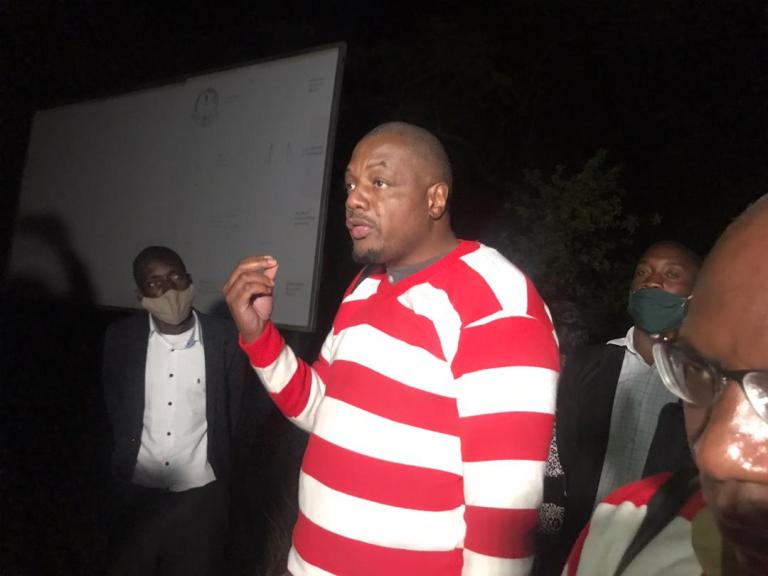 Hopewell Chin'ono was arrested after his reporting on alleged COVID-19 procurement fraud within Zimbabwe's Ministry of Health led to the arrest and sacking of the country's health minister. (Frank Chikowore)