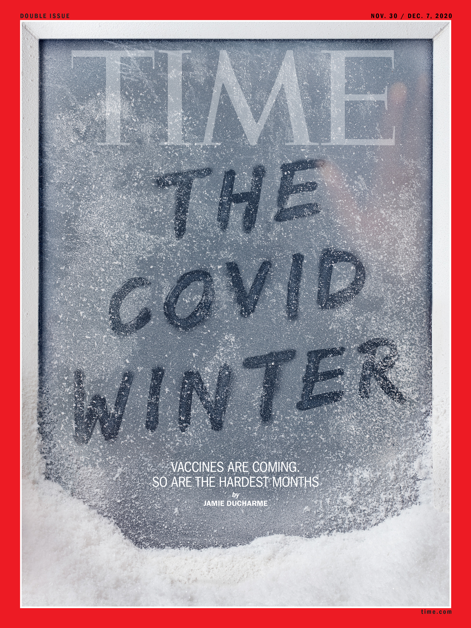 The Covid Winter Time International Magazine Europe cover 201130
