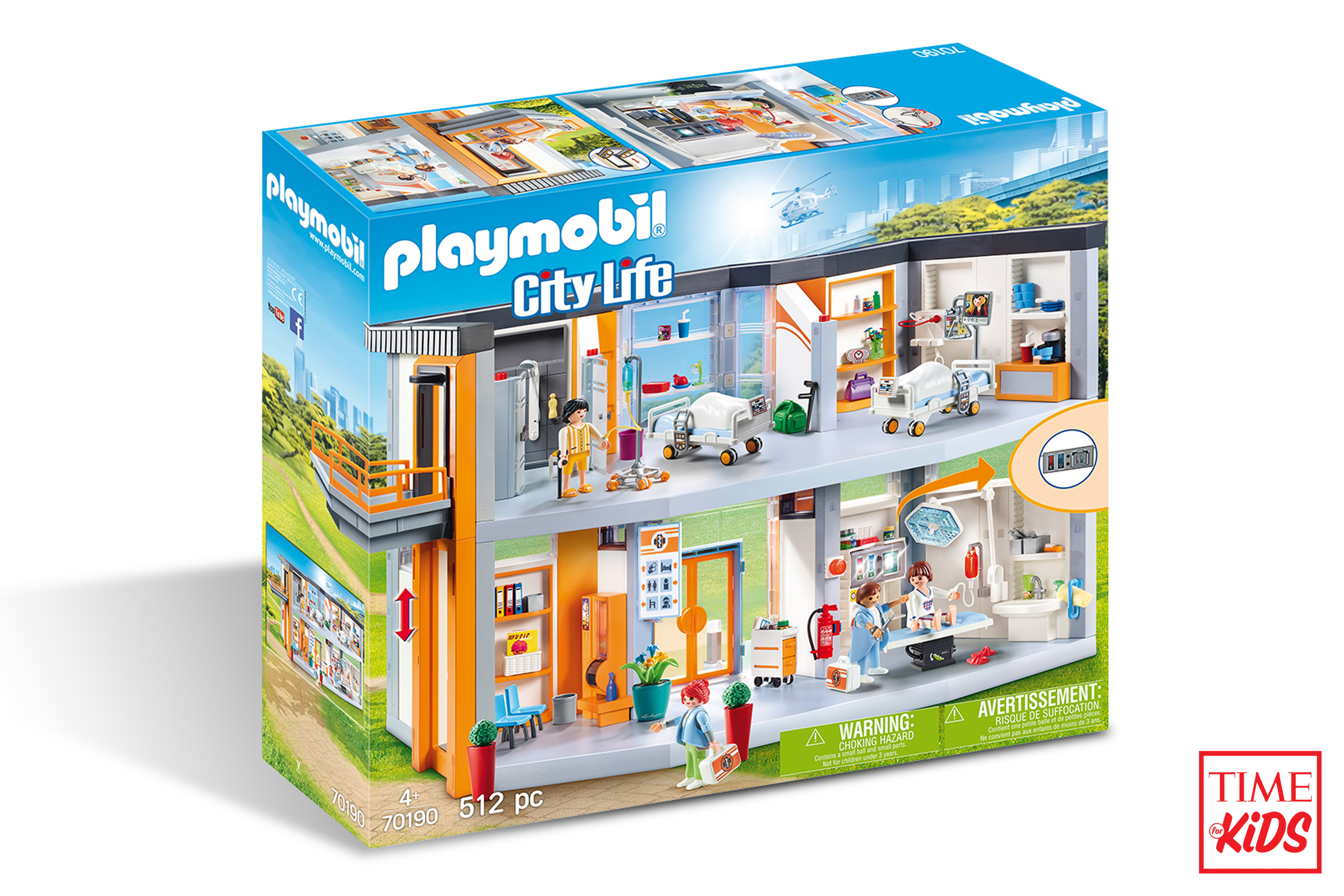 Picture of Playmobil Large Hospital for toy guide.