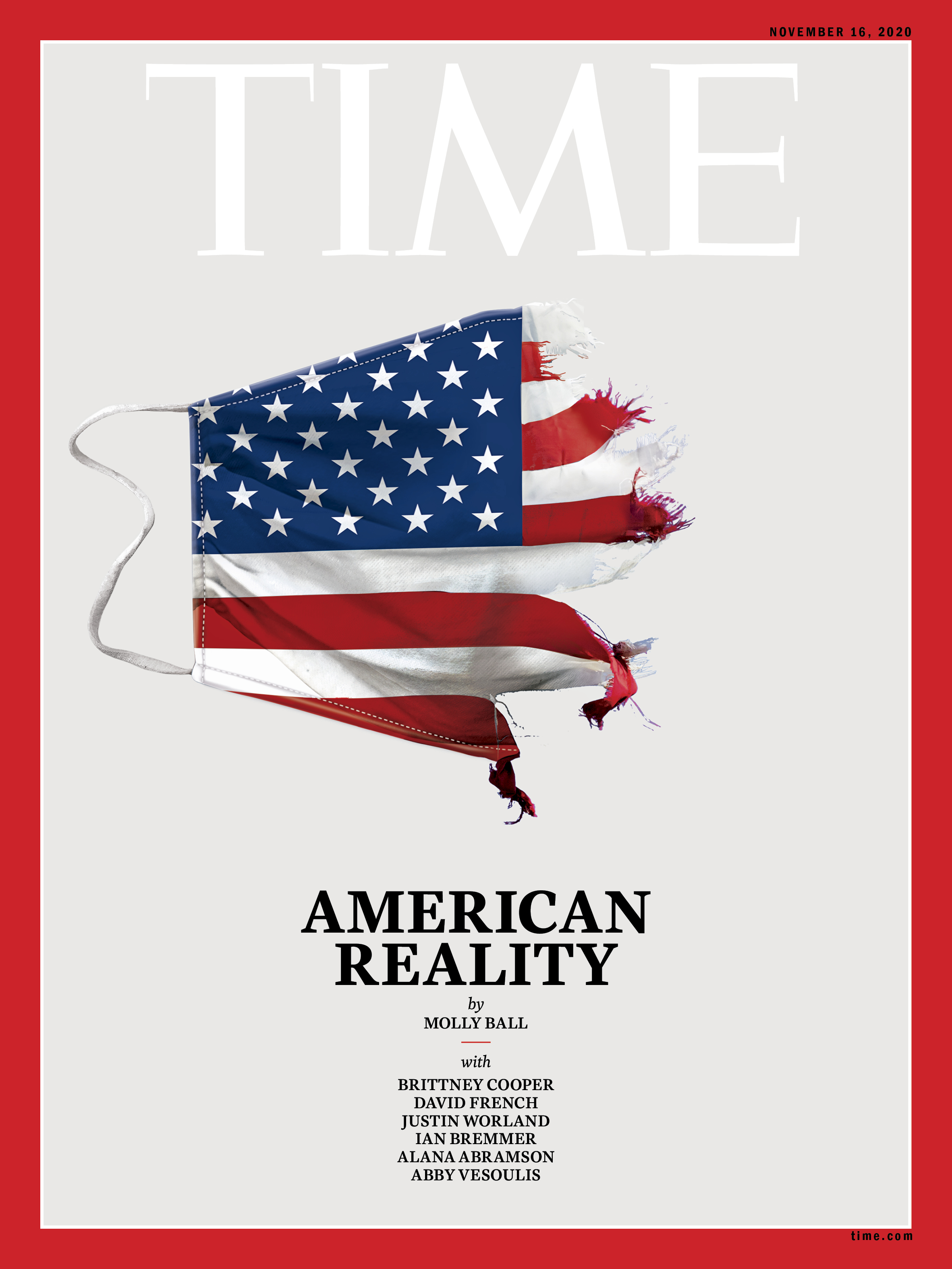 American Reality Time Magazine cover