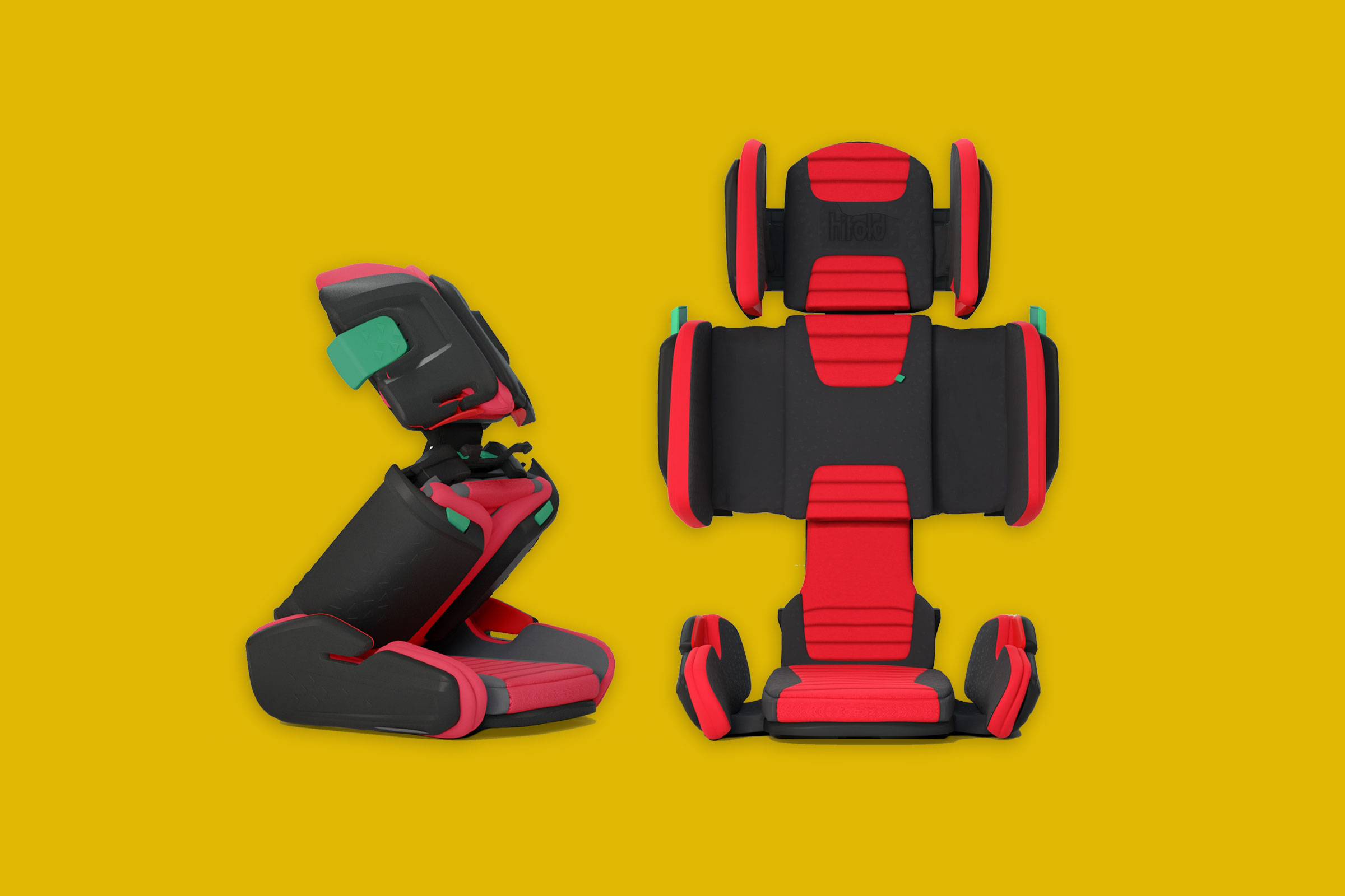 Best Inventions 2020: hifold fit-and-fold highback booster seat