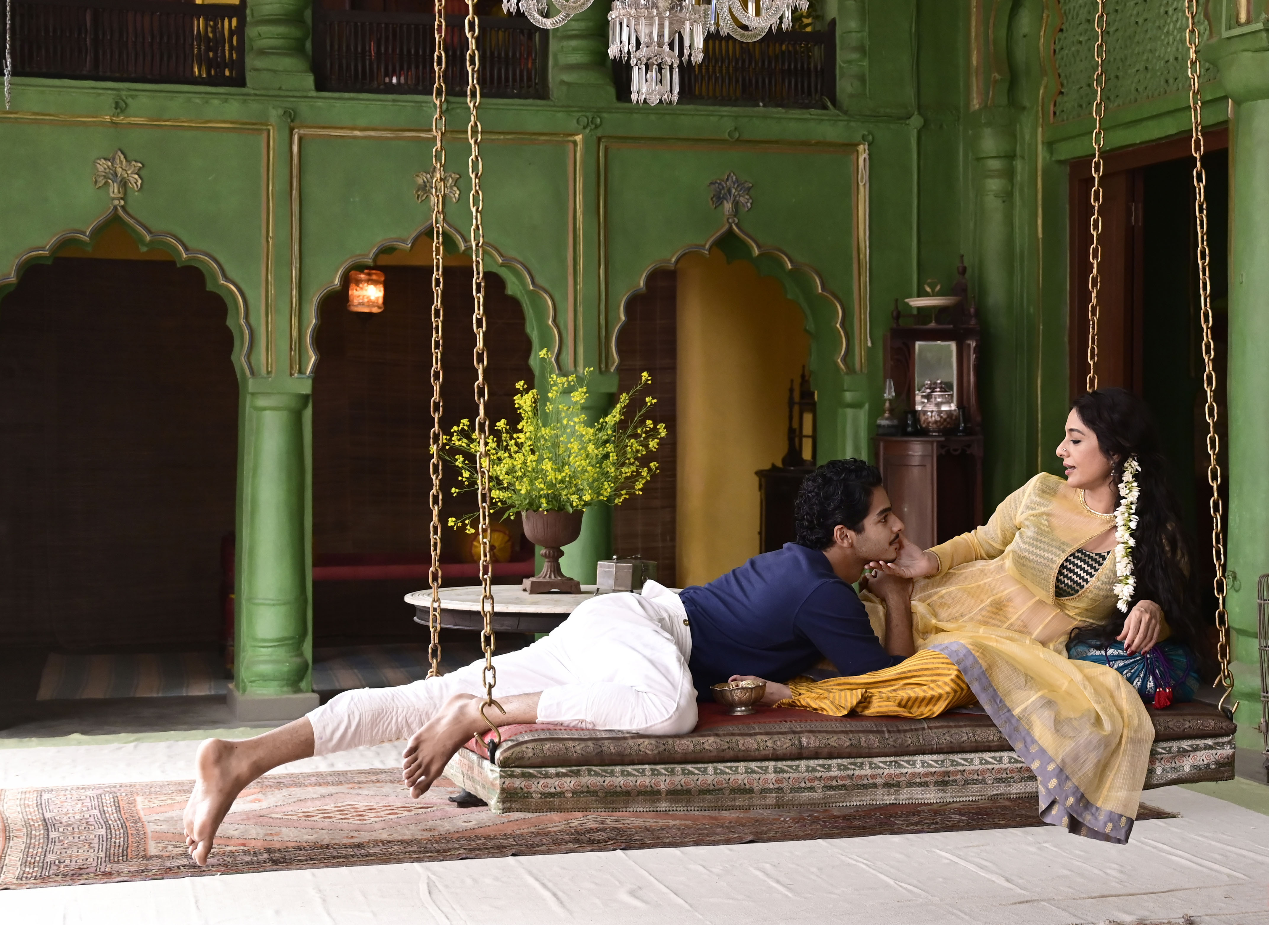 Ishaan Khatter and Tabu in 'A Suitable Boy' (Taha Ahmad/BBC/Lookout Point)