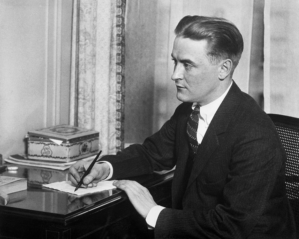 Portrait of F. Scott Fitzgerald, author of 'The Great Gatsby.' (Bettmann Archive)