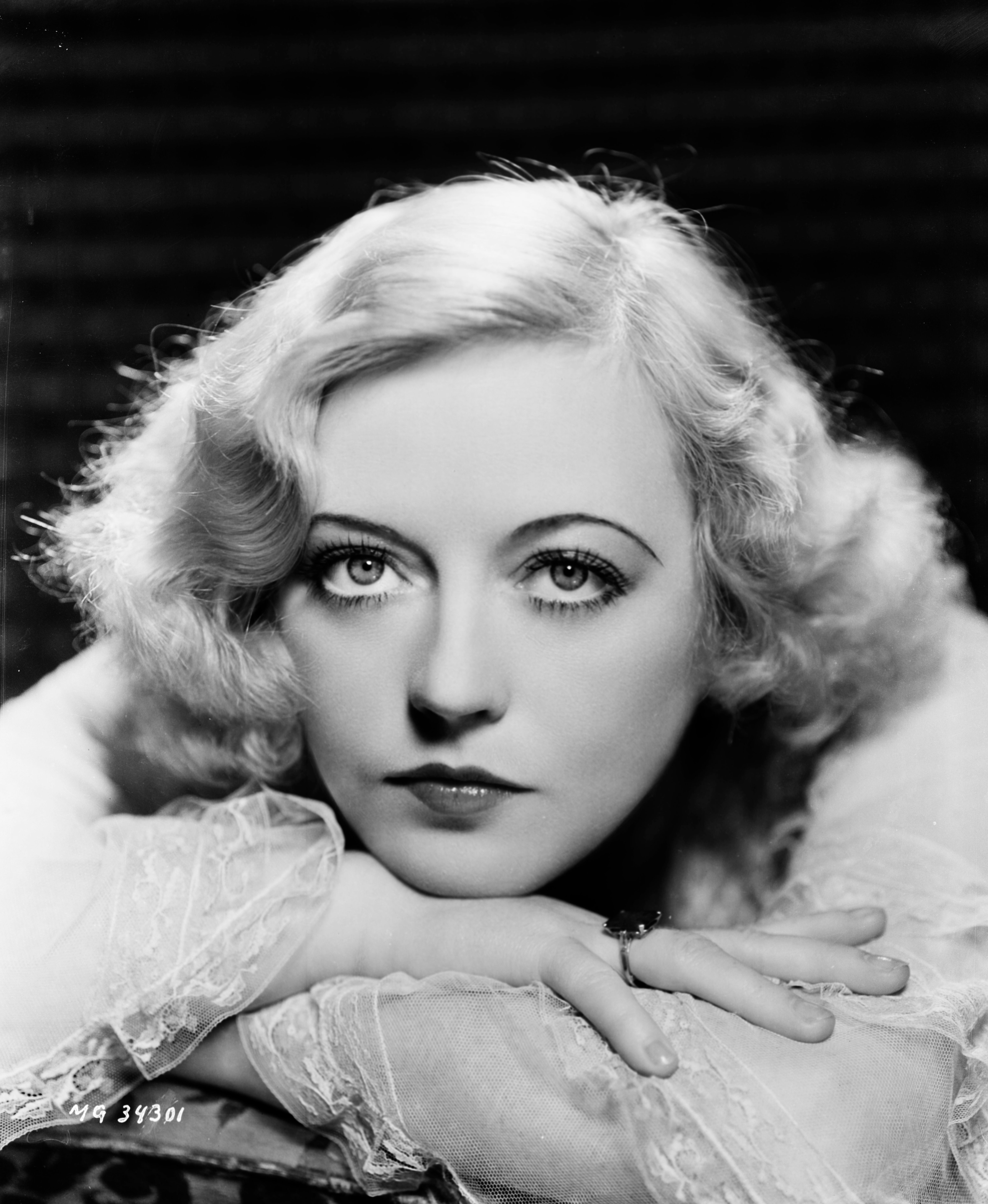 Headshot of actress Marion Davies (1897-1961), for MGM Studios, April 23rd 1932. (Getty Images)
