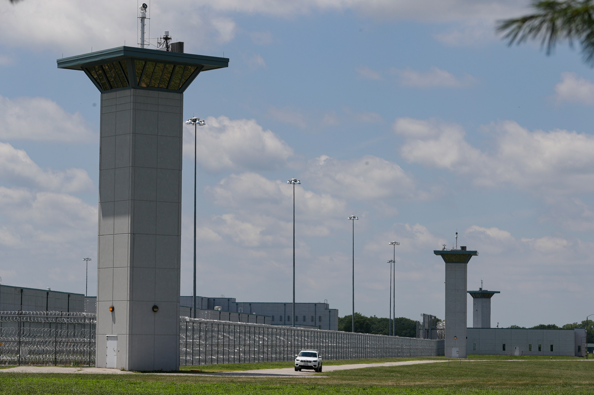 Federal prison complex in Terre Haute, Ind., on July 17, 2020. Ten federal prisoners have been executed there since July. (Michael Conroy—AP)