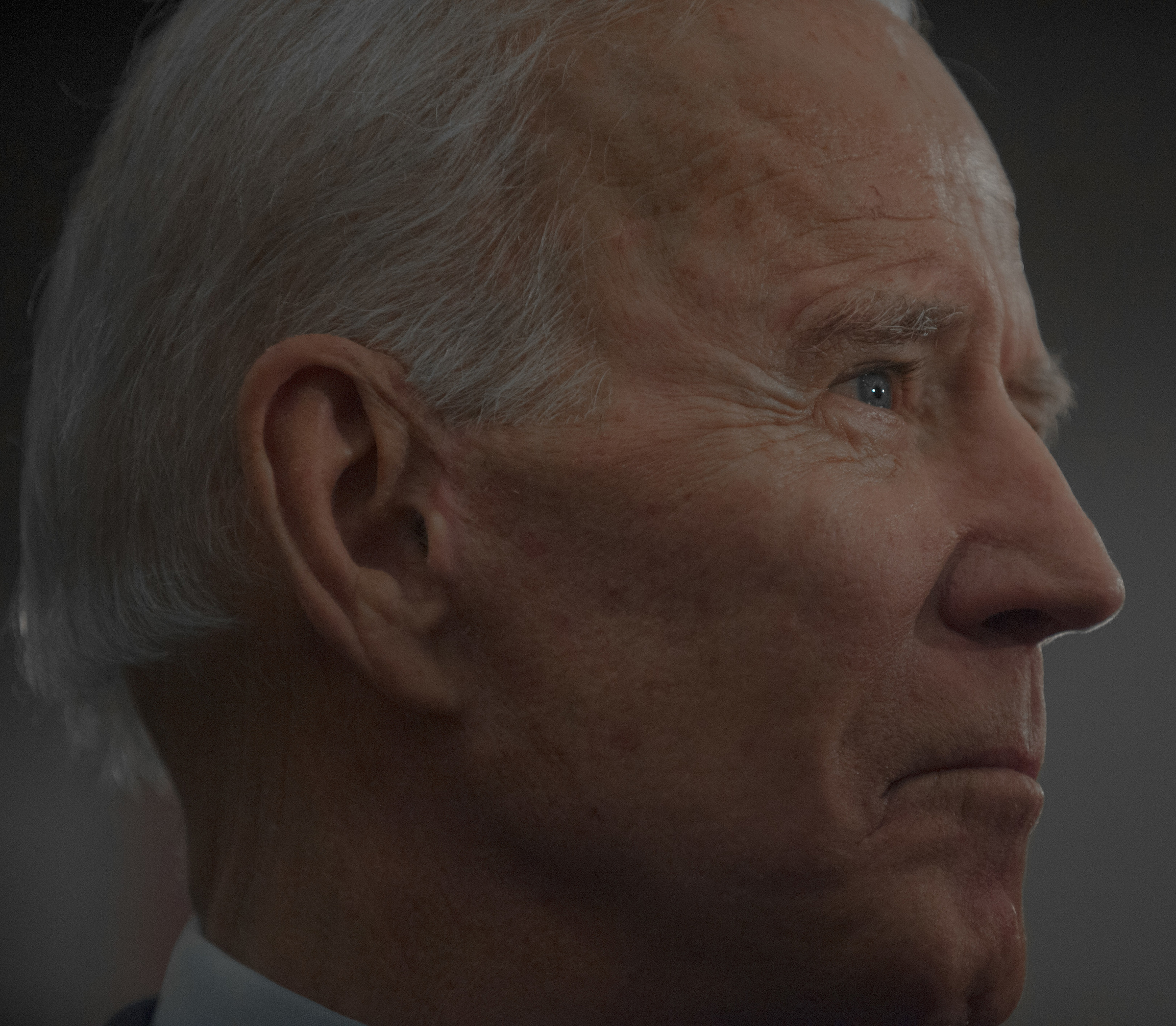 Presidential candidate former Vice President Joe Biden speaks to his supporters in Fort Dodge, Iowa on Jan. 21, 2020. September Dawn Bottoms for TIME