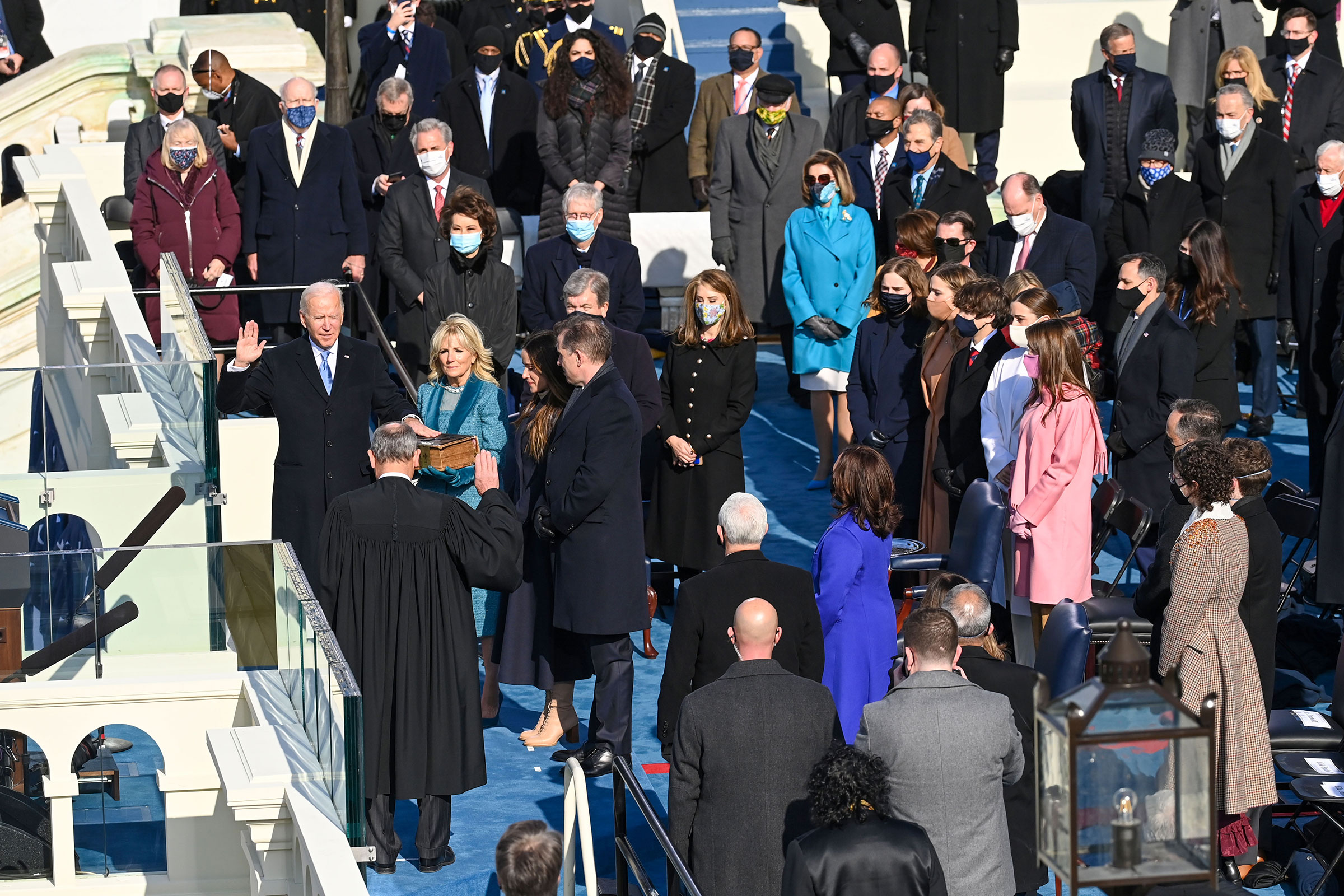 President Joe Biden Successfully Inaugurated As the 46th President of America - Tatahfonewsarena