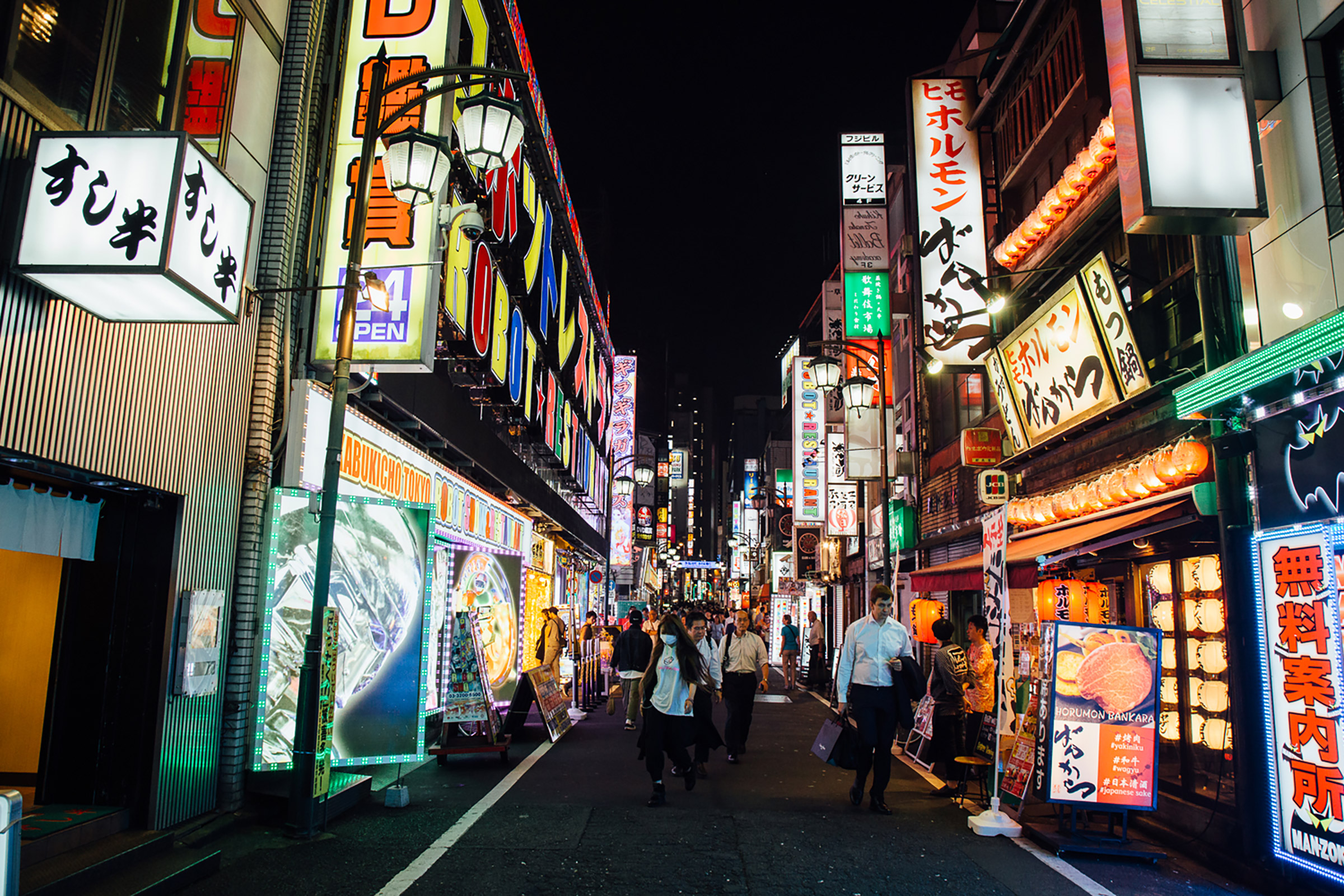 The Red-light district in Shinjyuku, Tokyo (Kenji Chiga for TIME)