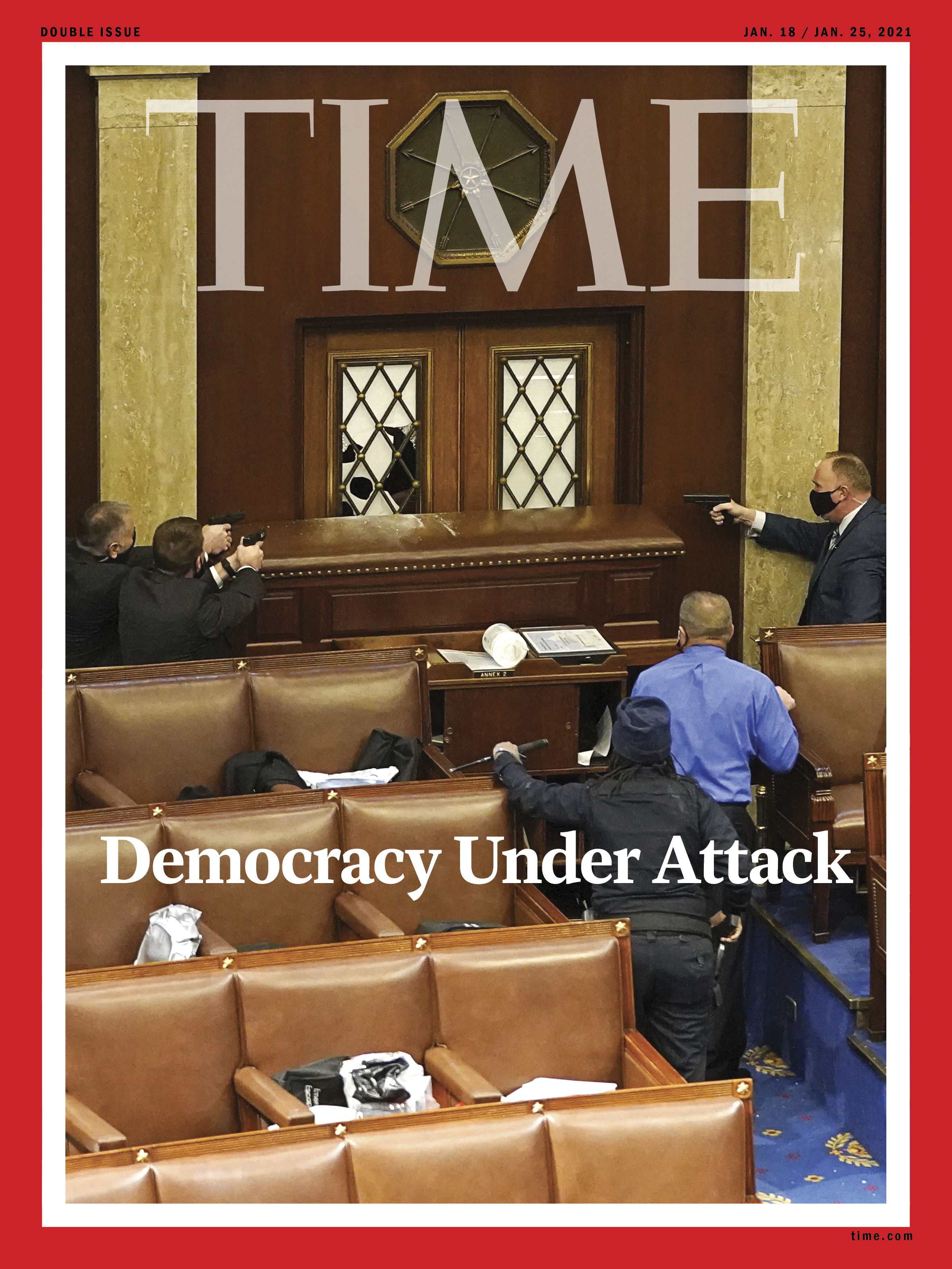 Democracy Under Attack Time Magazine cover