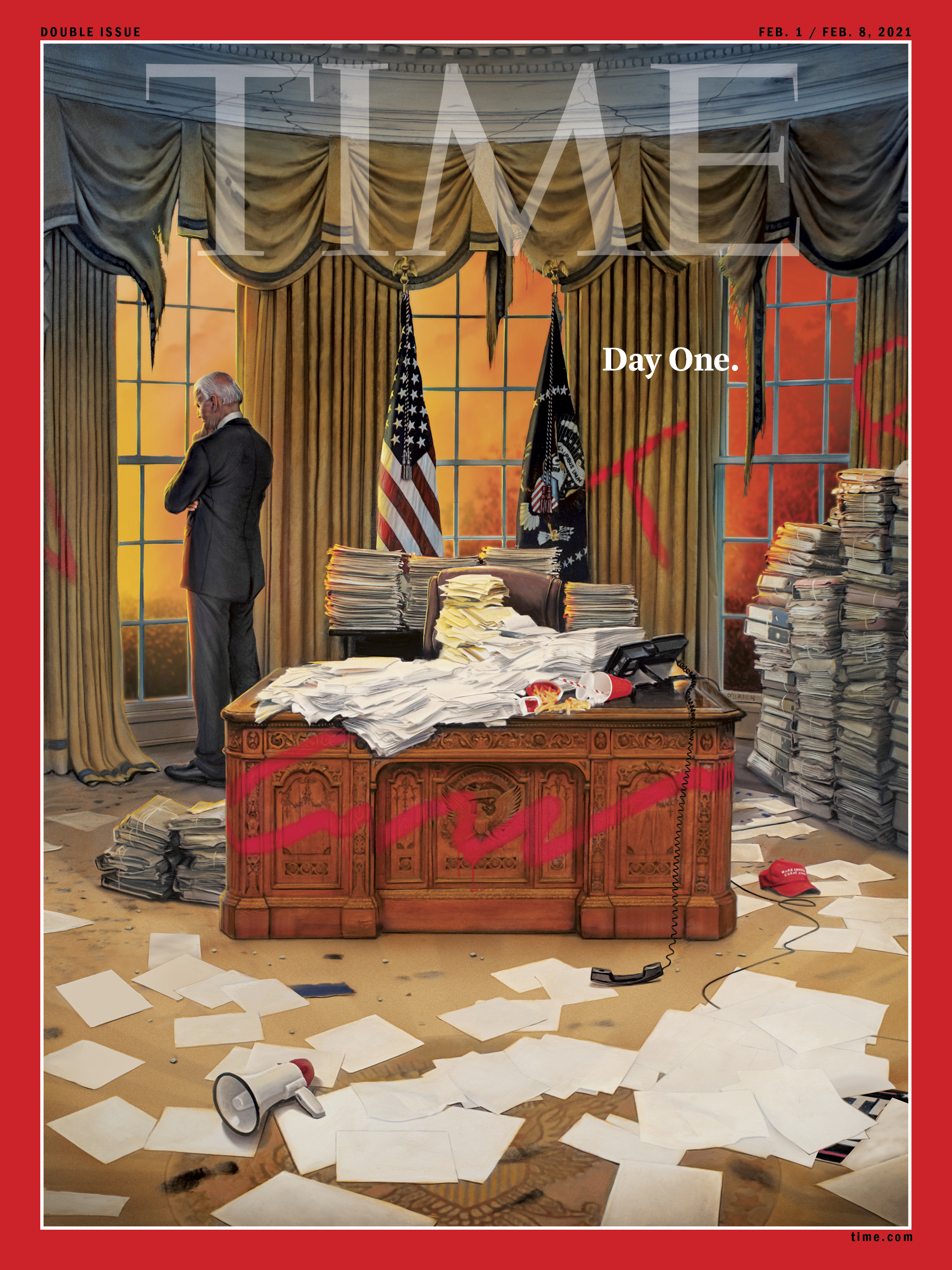 Day One Time Magazine Joe Biden Cover