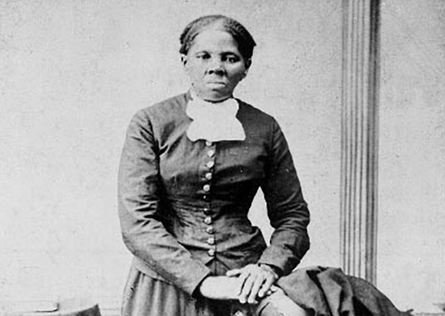 Anti-slavery crusader Harriet Tubman is seen in a picture from the Library of Congress