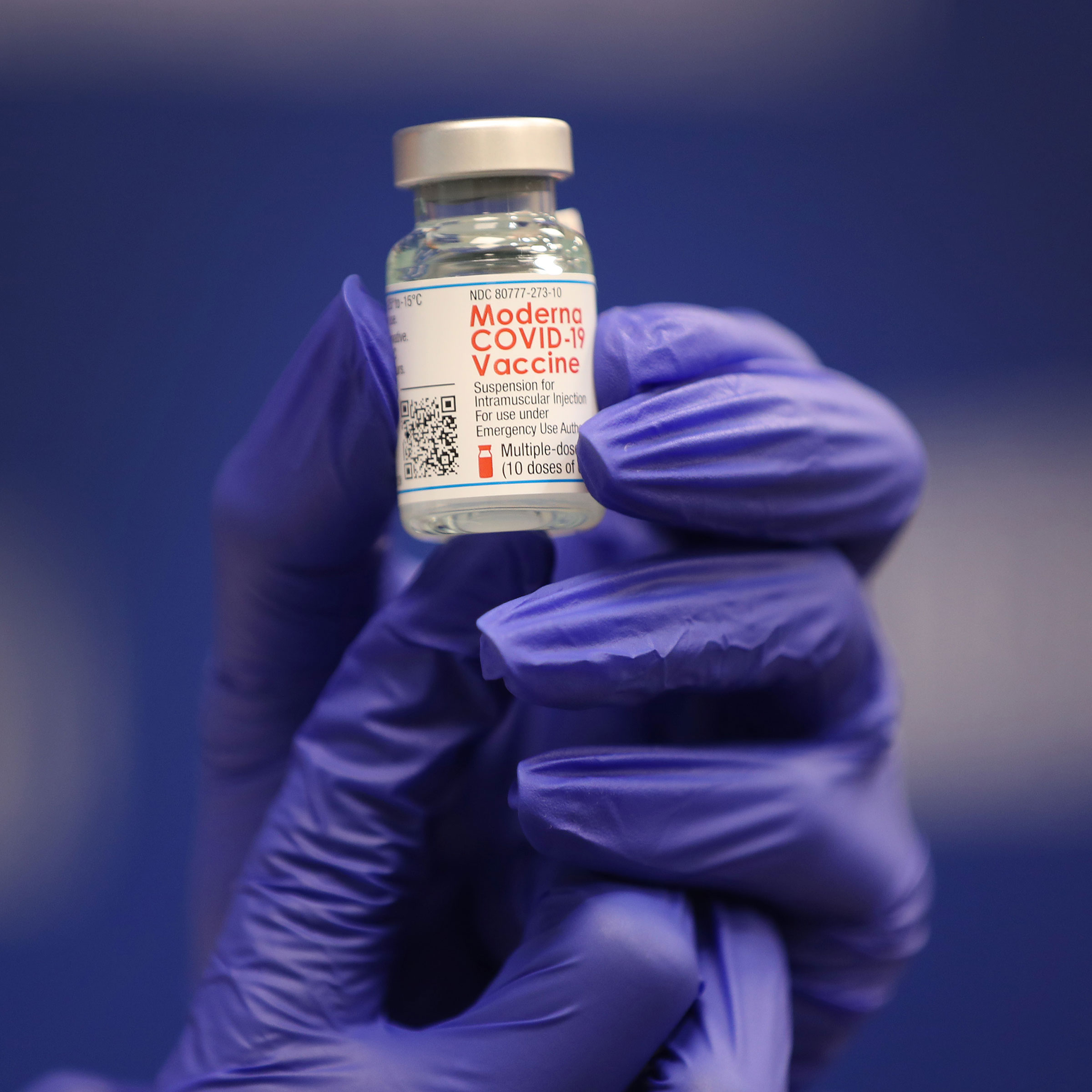 Moderna's Covid-19 vaccine (Joe Raedle—Getty Images)