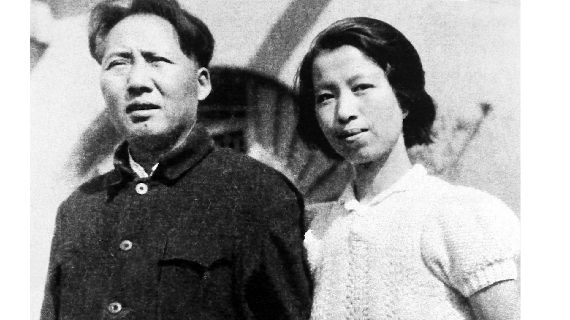 Mao and his wife Jiang Qing, an actor and revolutionary propagandist who features prominently in the series (BBC)