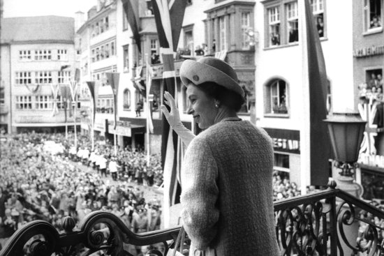 Queen Elizabeth II in Germany