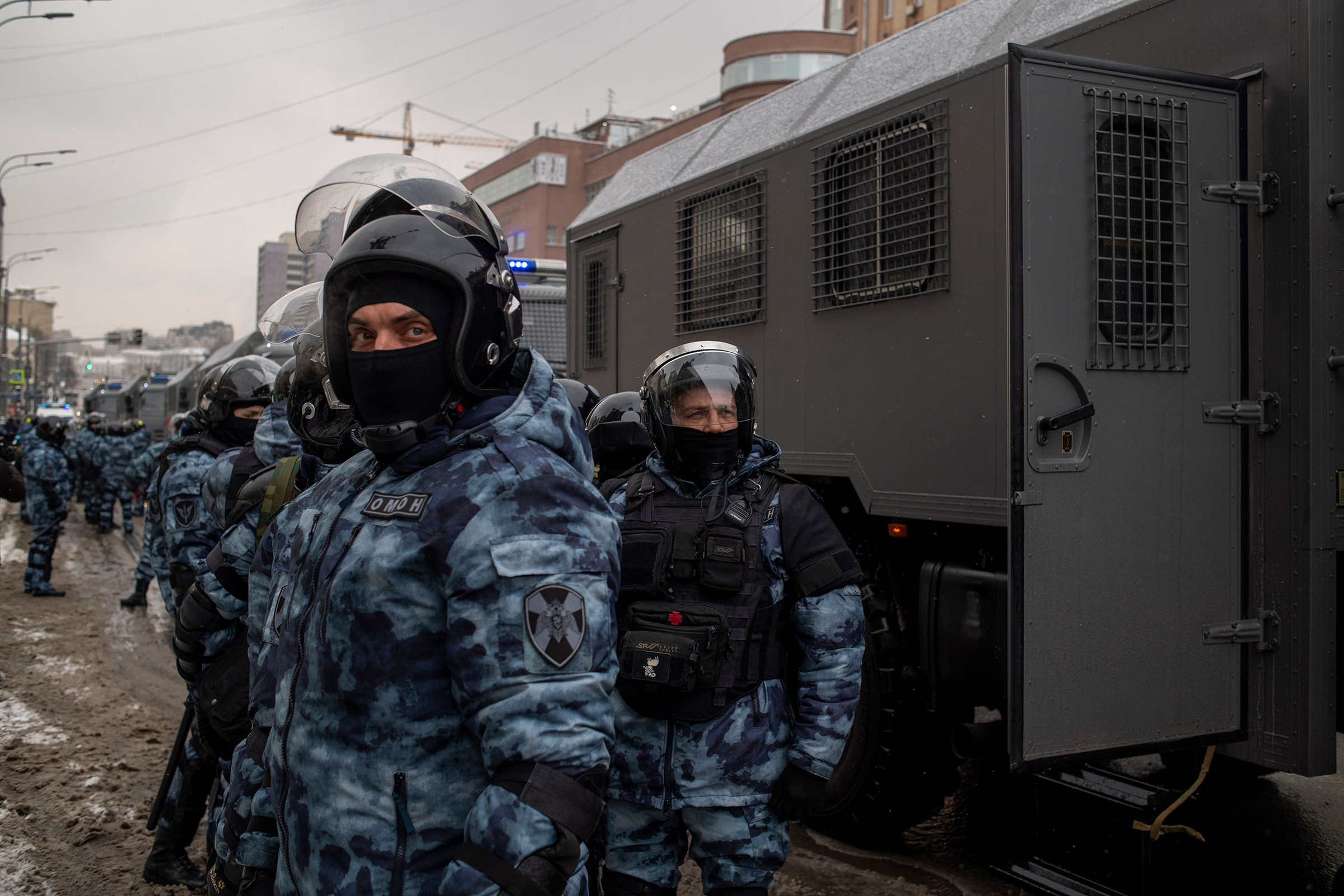 Protests swelled across Russia on Jan. 31, marking a second consecutive weekend in the wake of Alexei Navalny's arrest.