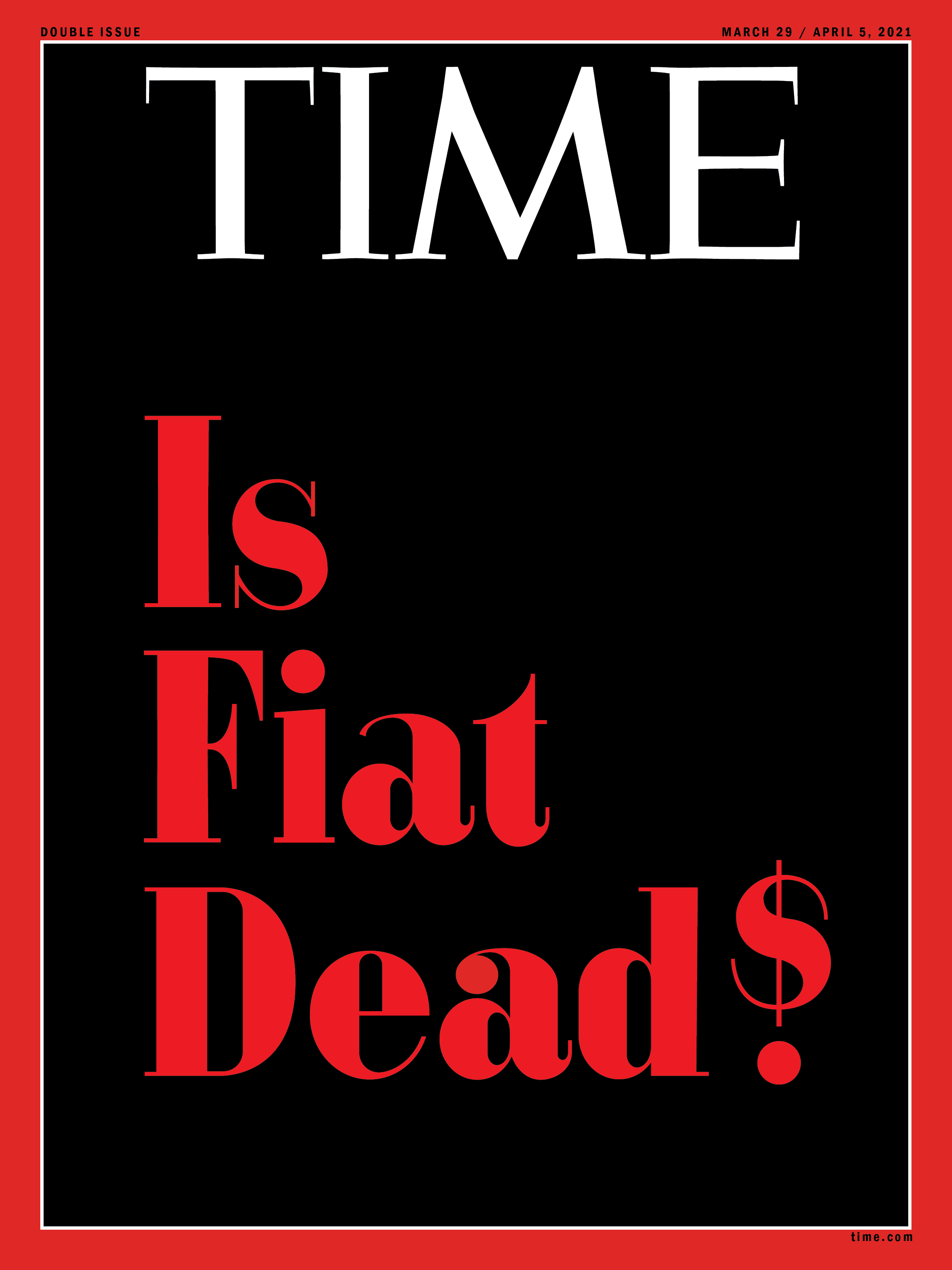 TIME Is Fiat Dead? cover