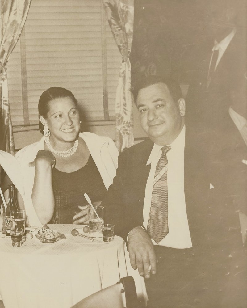 The author's grandfather Russ Shorto and his wife Mary, circa 1955, in Atlantic City.