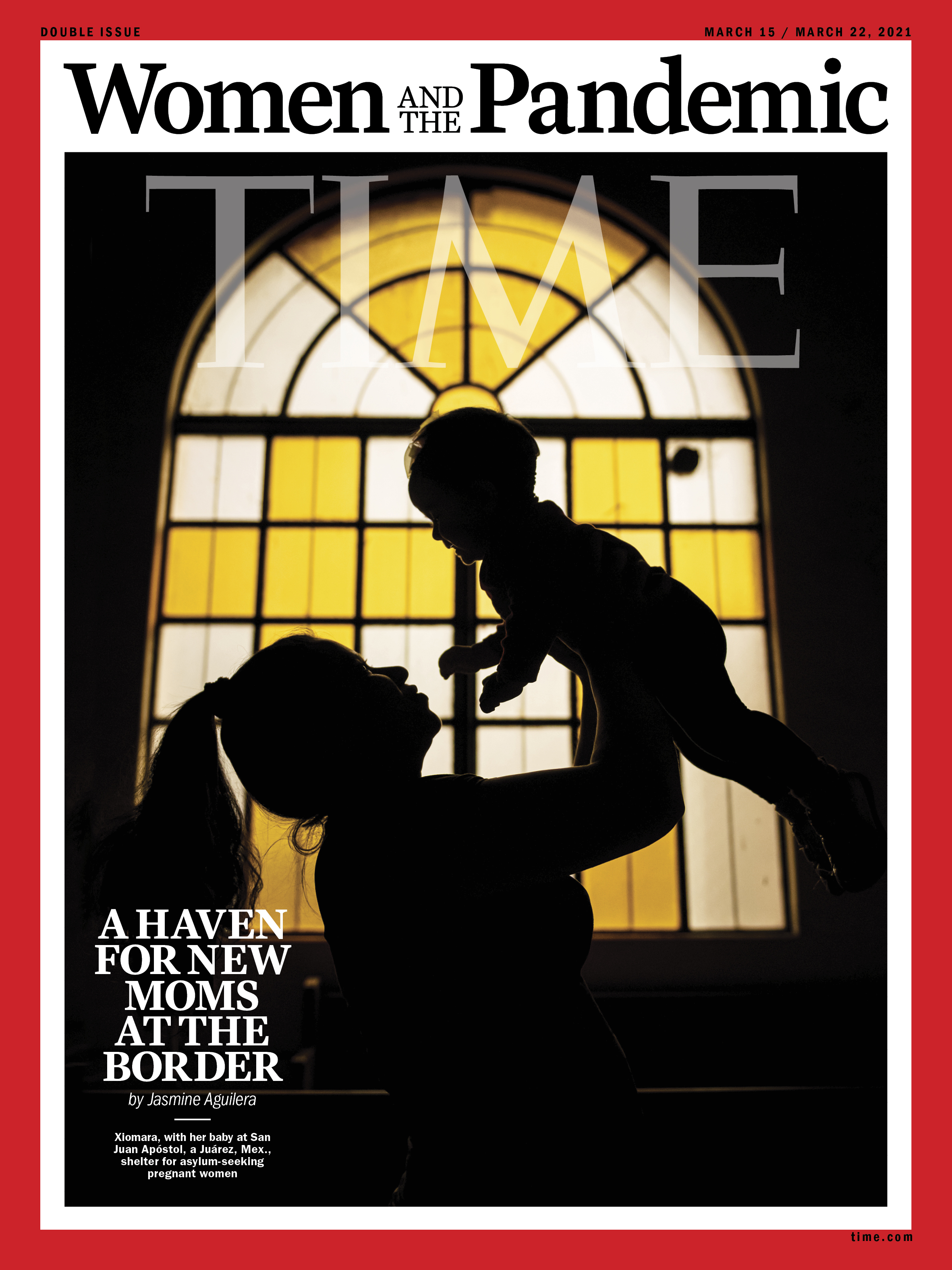 Women and the Pandemic Border Time Magazine cover