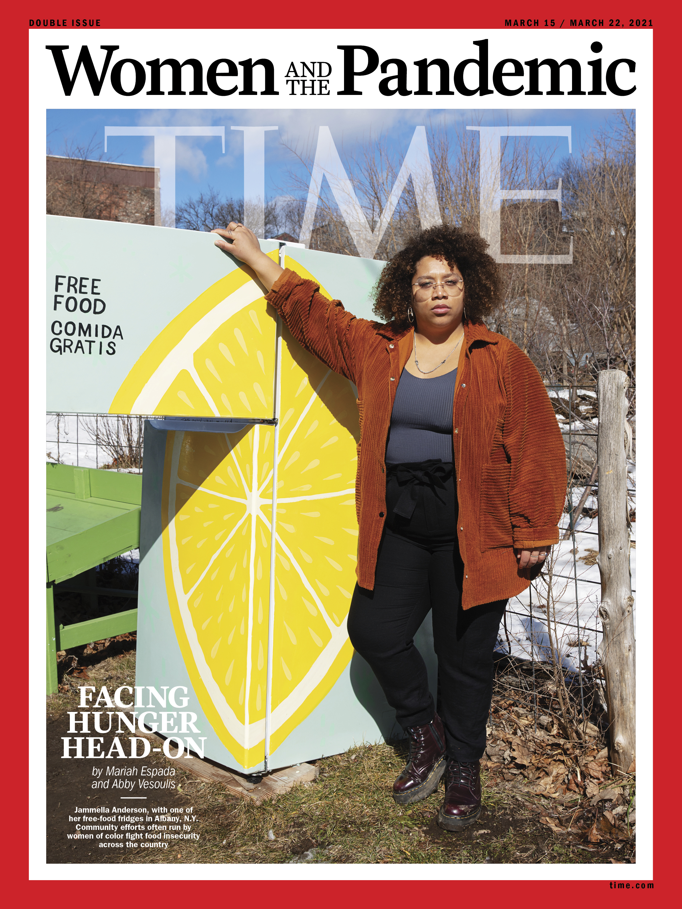 Women and the Pandemic Food Insecurity Time Magazine cover