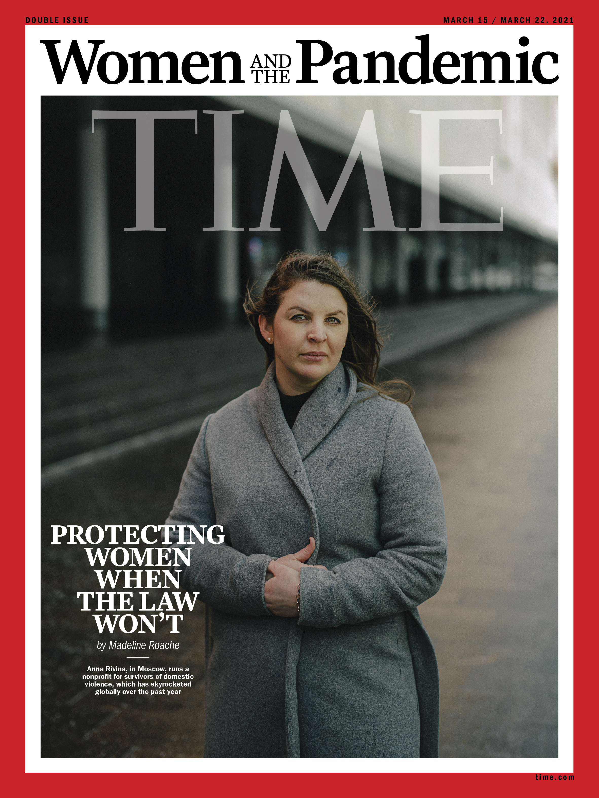 Women and the Pandemic Russia domestic violence Time Magazine cover