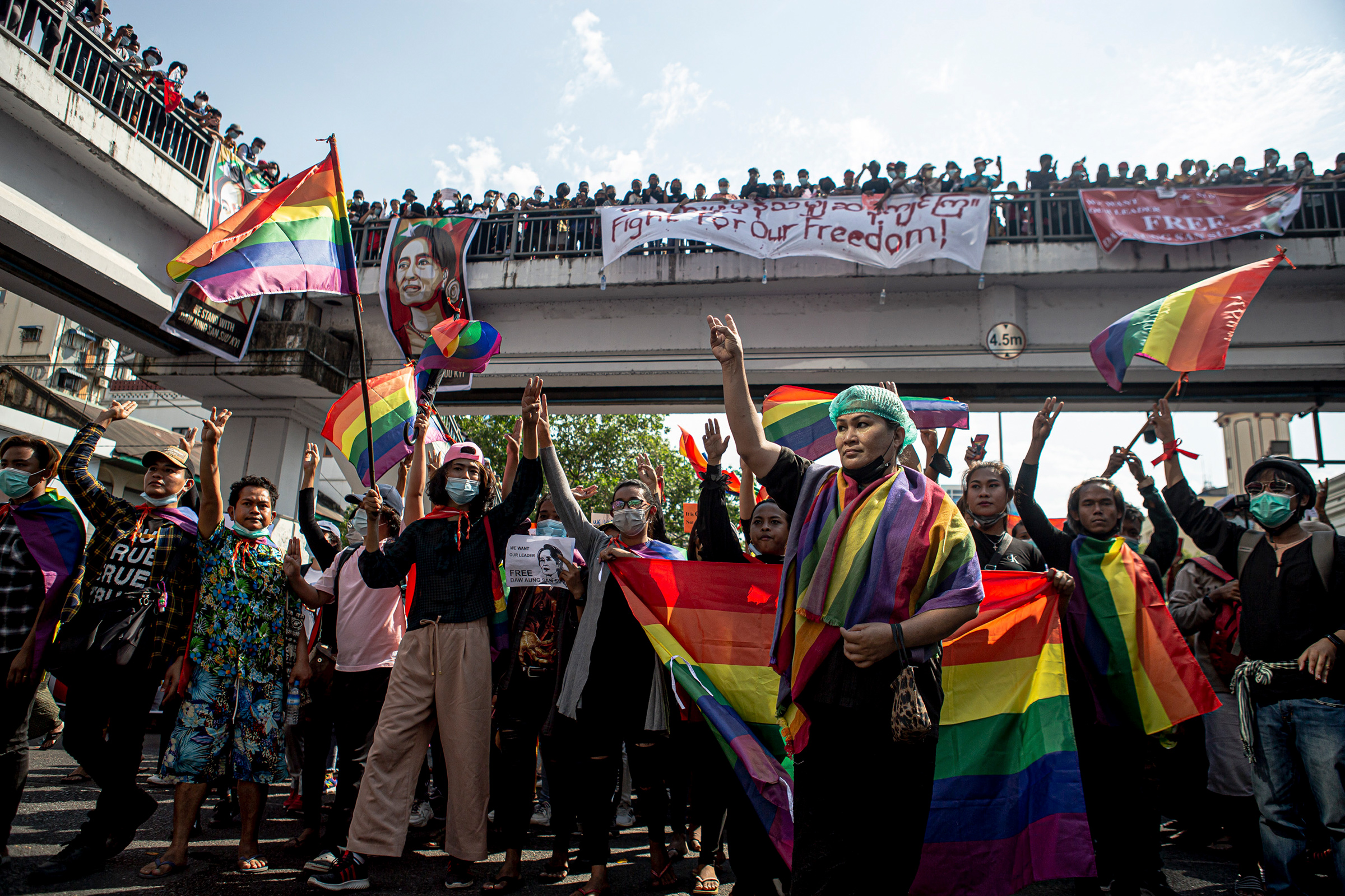 How Myanmars Protests Are Giving a Voice to LGBTQ+ People Time