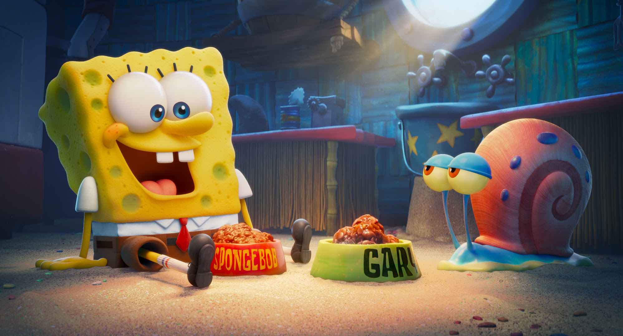A still from Sponge on the Run (Paramount Animation ©2021 CBS Interactive, Inc. All Rights Reserved.)