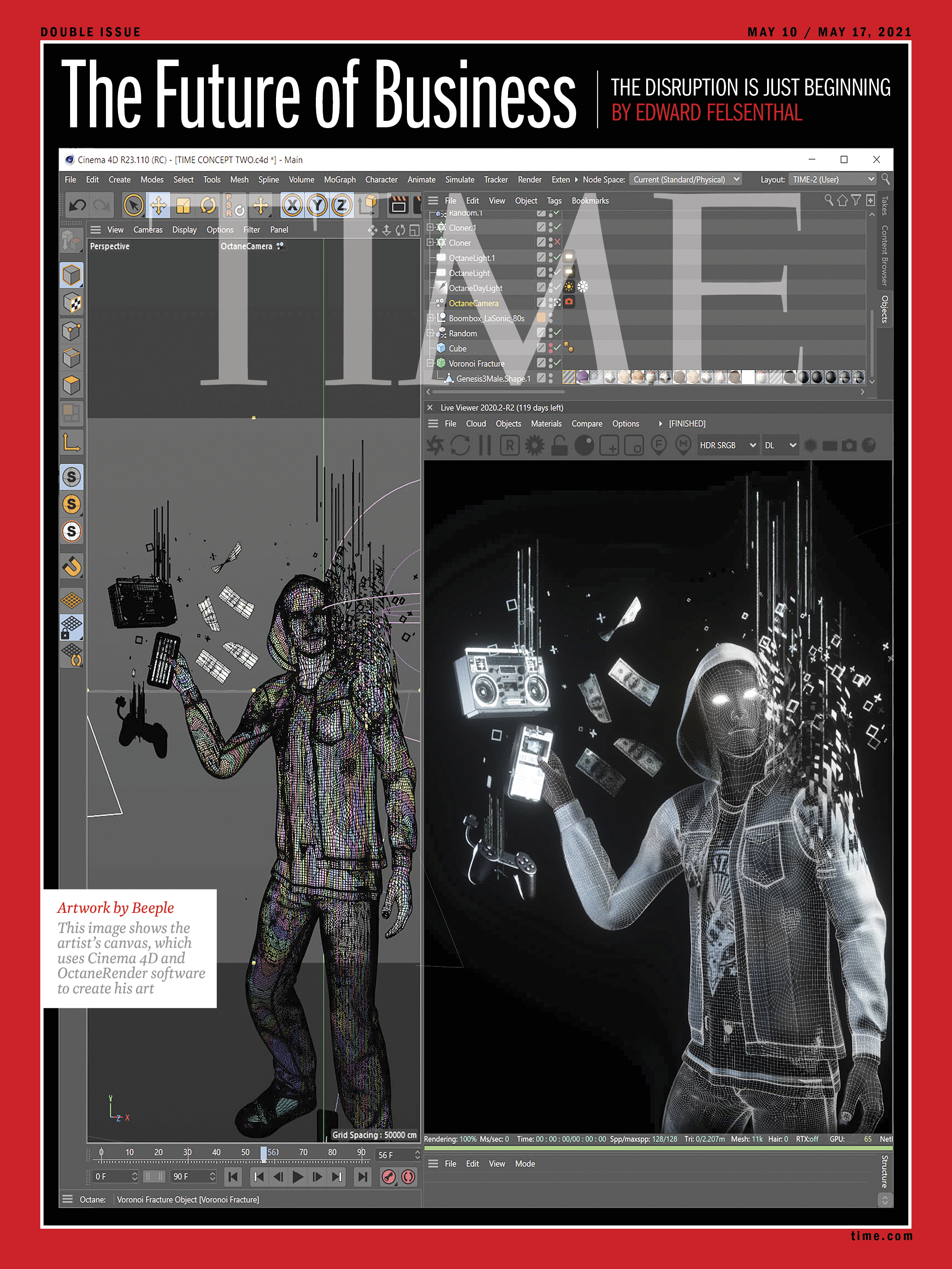 The Future of Business Time Magazine cover