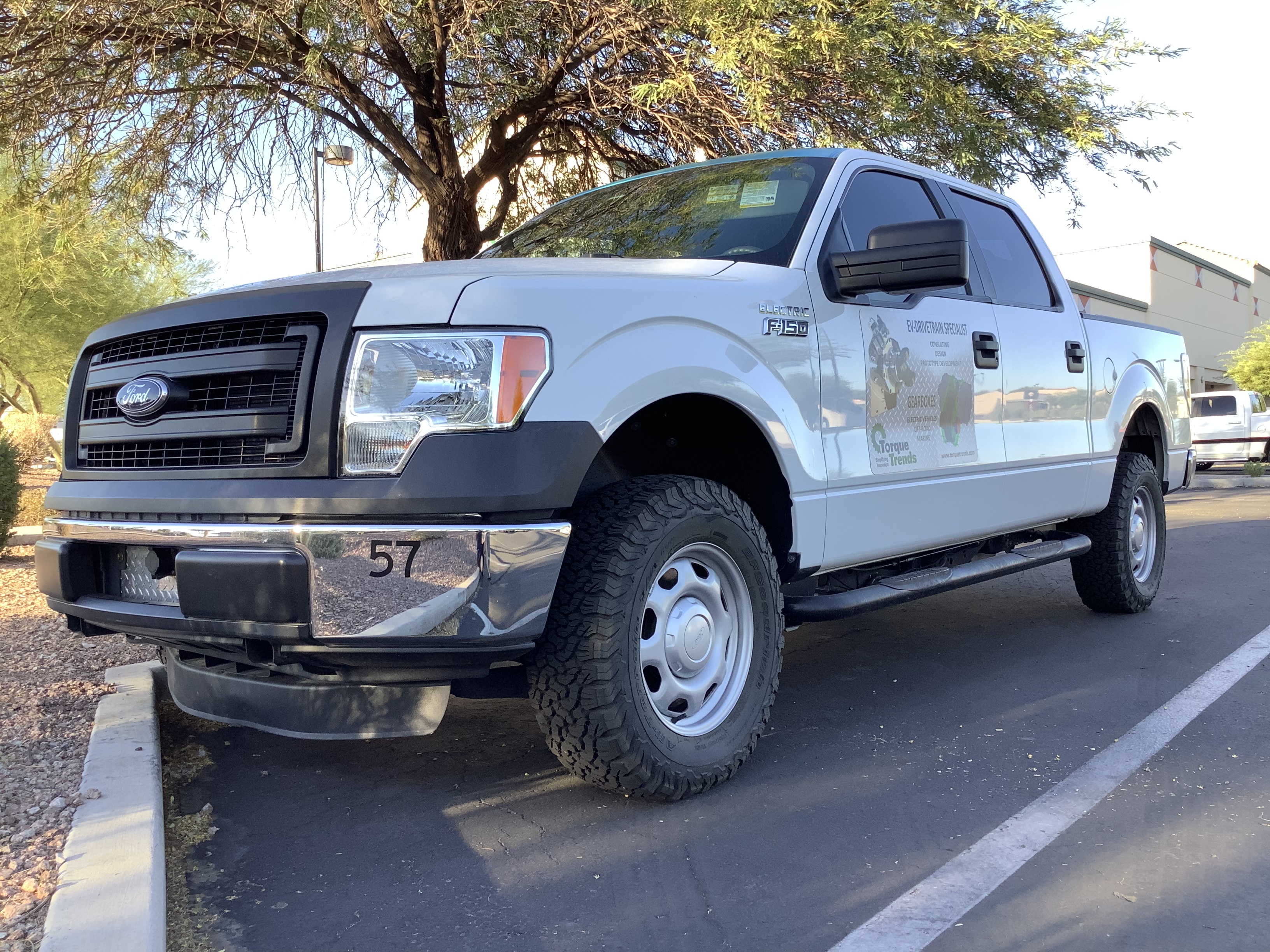 Mitchell Yow's fully electric Ford F-150