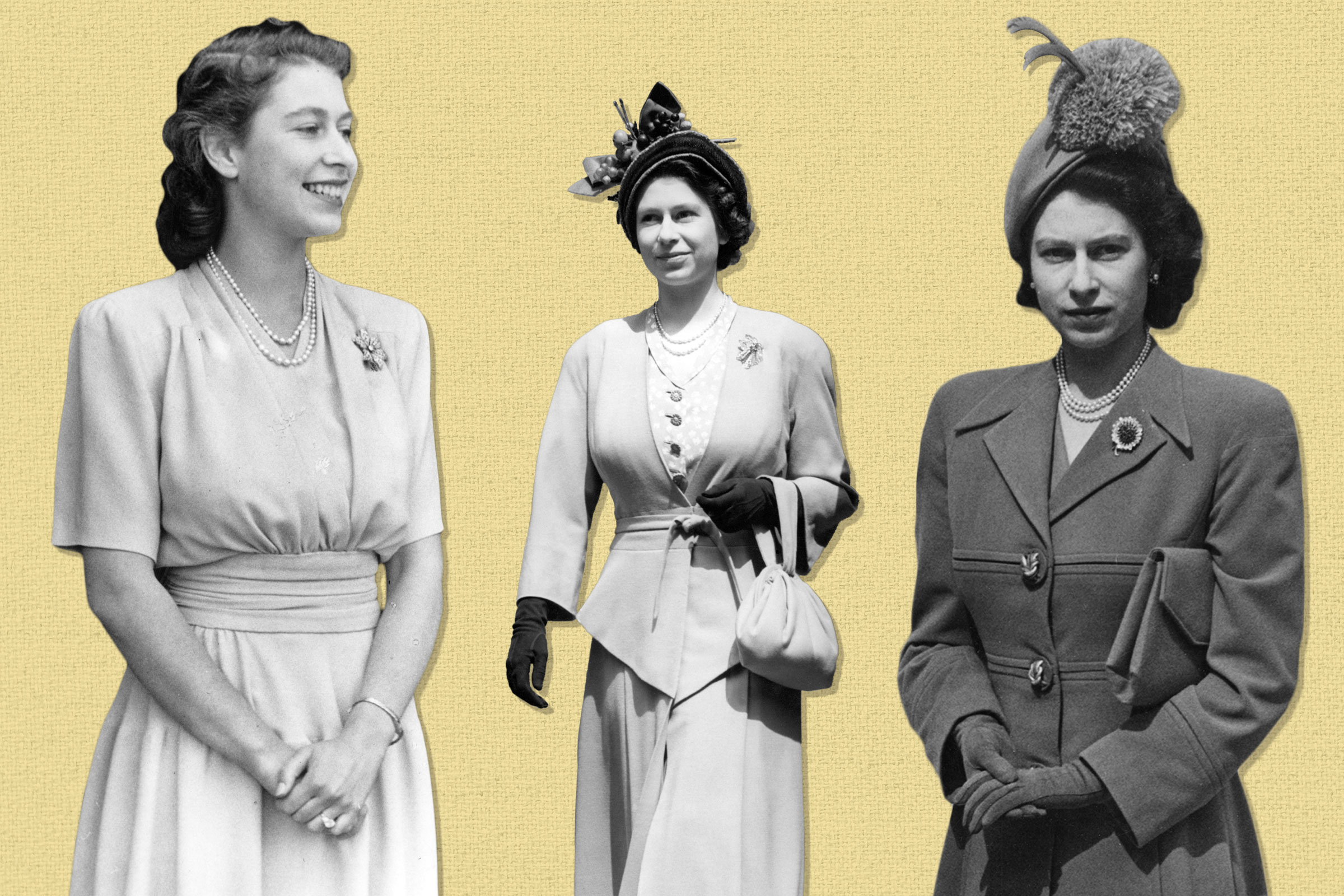 Princess Elizabeth 1947; 1949; 1948 (Getty Images (4))