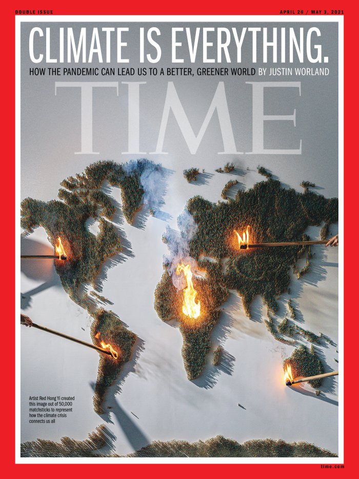 Climate is Everything Time Magazine Cover