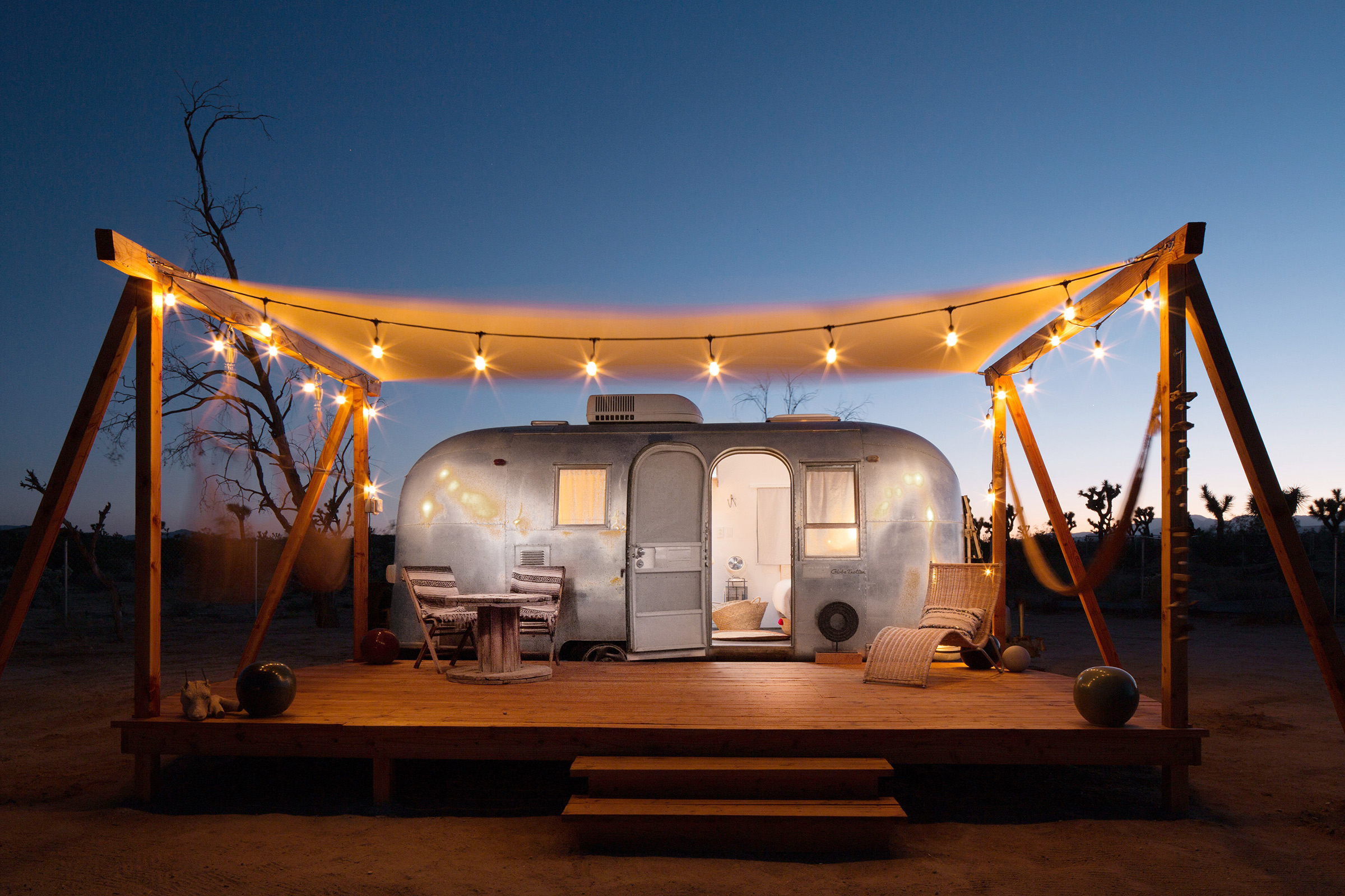A home available on Airbnb in Joshua Tree, Calif. (Courtesy Airbnb)