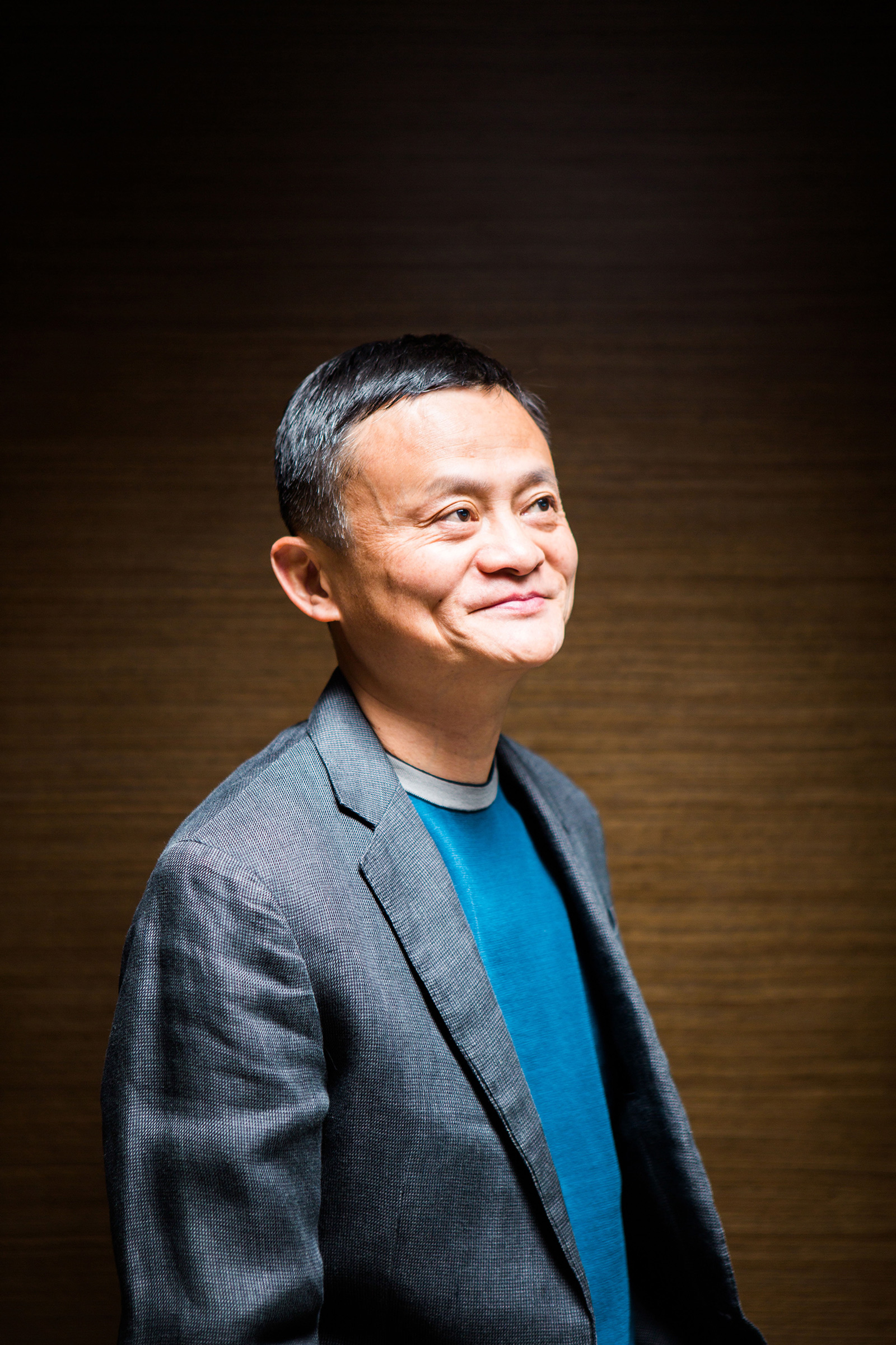 Jack Ma, founder of Alibaba Group, at the company's headquarters in Hangzhou, China, in March 2017. (Tony Law—Redux)