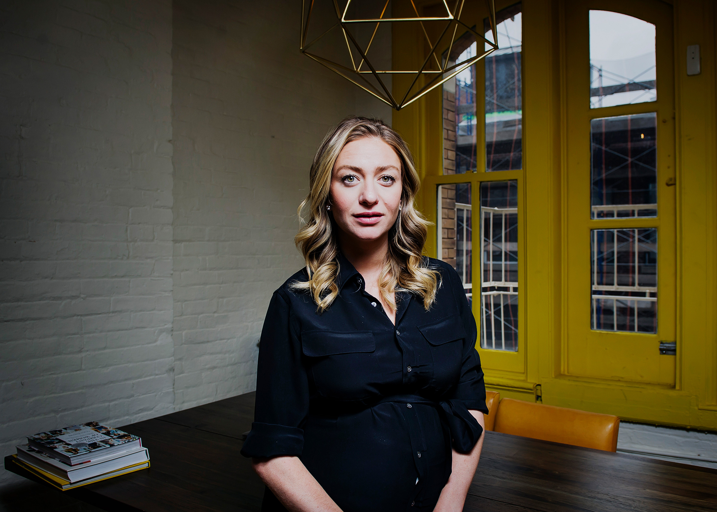Bumble founder, Whitney Wolfe Herd, photographed in her offices in Soho, New York City in 2019. (Dina Litovsky—Redux)