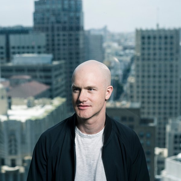 Brian Armstrong, CEO of Coinbase, at the company's main office in San Francisco on August 7, 2017.