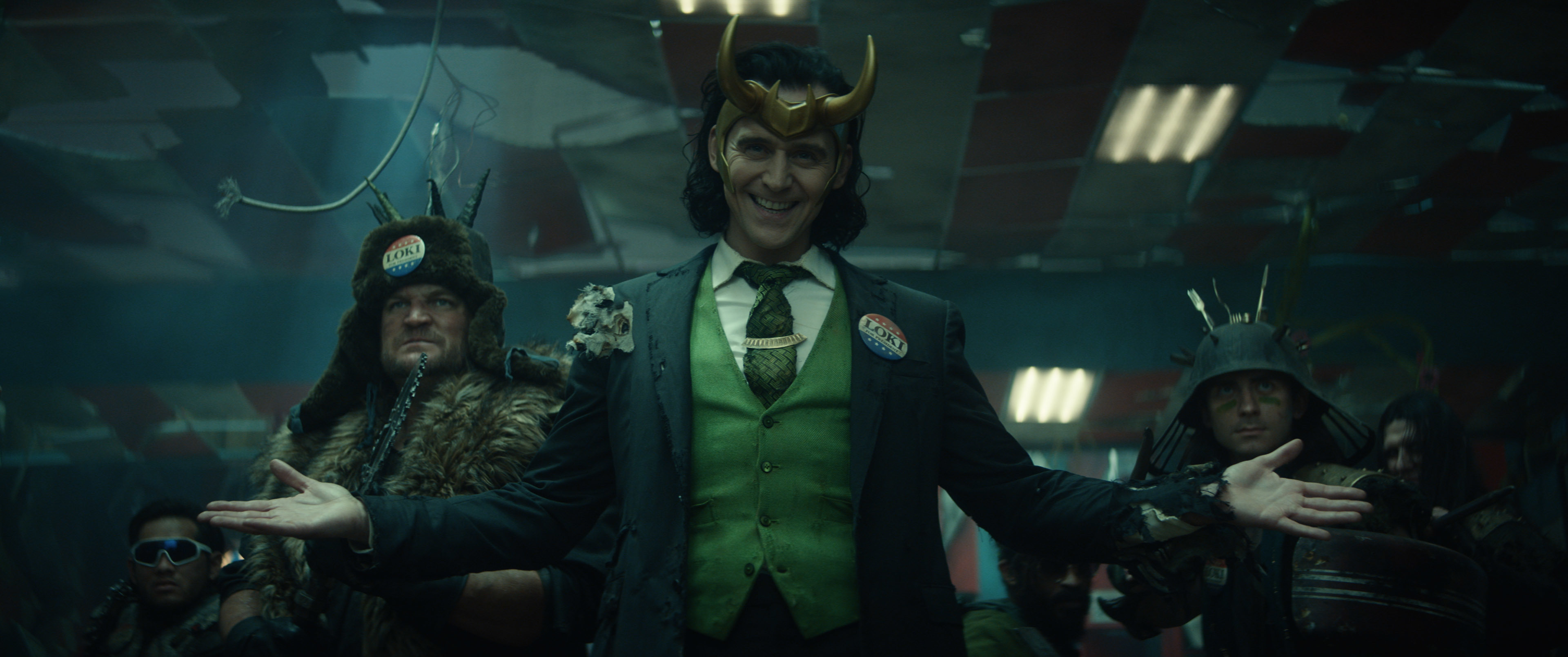 Tom Hiddleston in <i>Loki</i> (Marvel Studios)