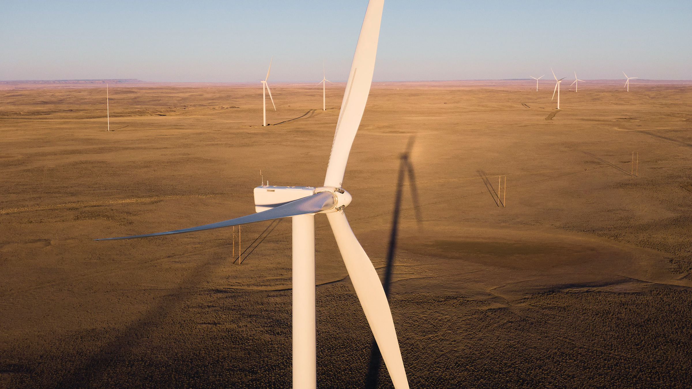 NextEra Energy's Cedar Springs Wind Energy Center in Douglas, Wyoming on Nov. 29, 2020. (Courtesy NextEra Energy)