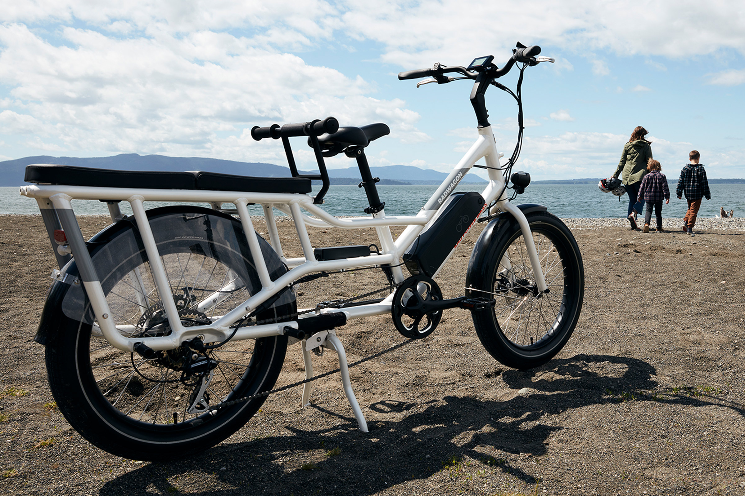 Rad Power Bikes's RadWagon 4 electric cargo bike. (Courtesy Rad Power Bikes)