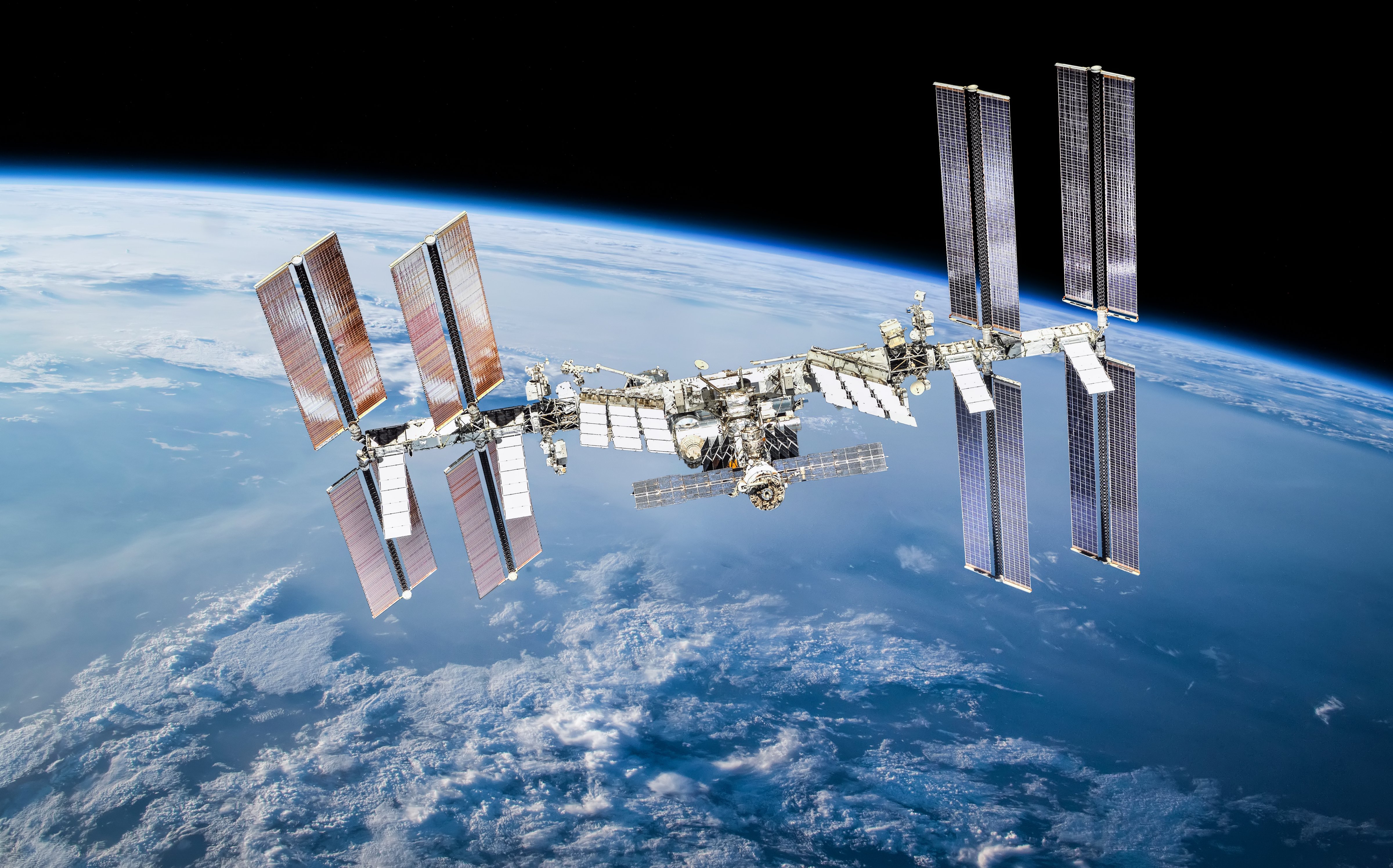 The International Space Station as it plies its rarefied orbit (Getty Images/iStockphoto)