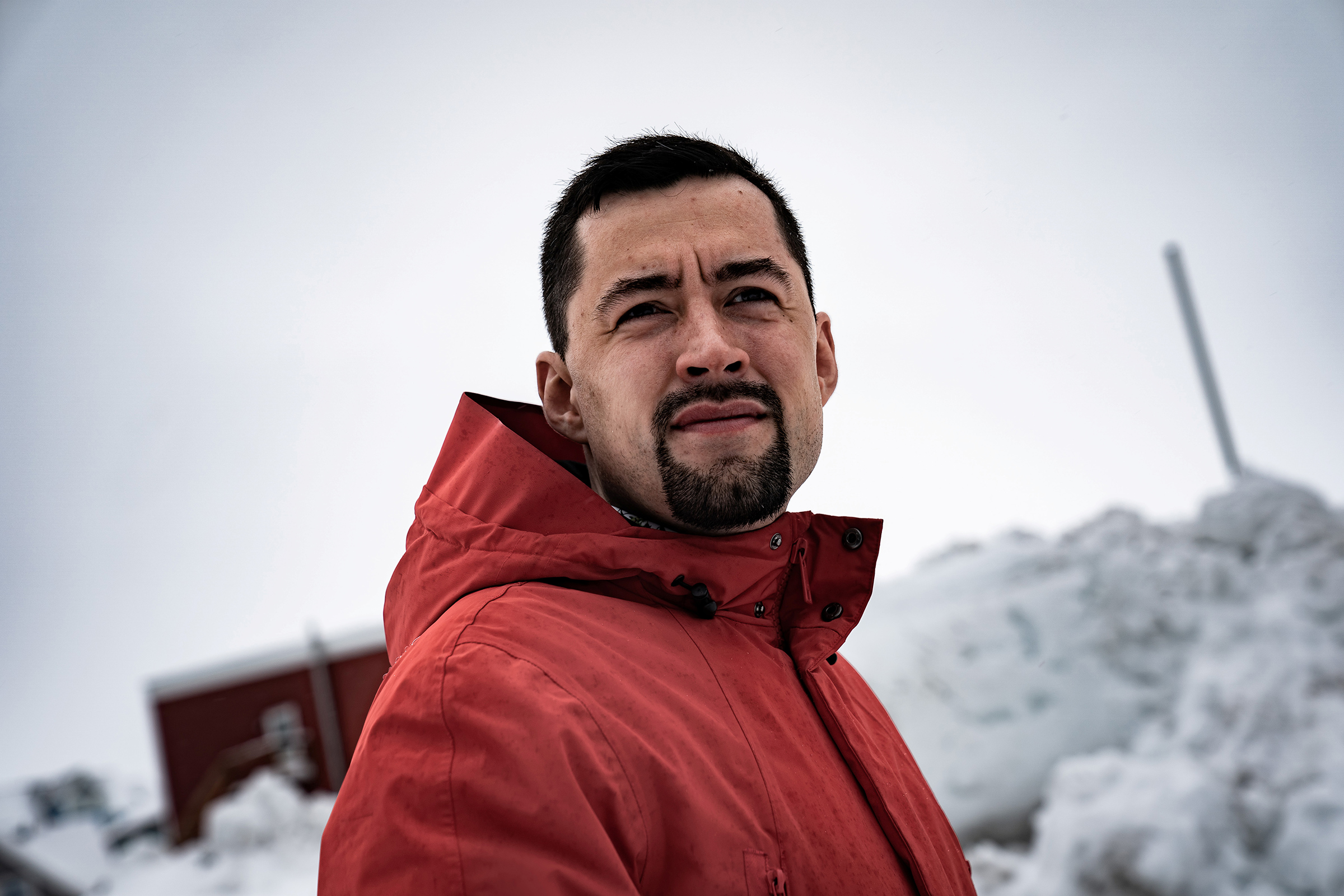 Mute Egede, pictured ahead of the parliamentary elections in April, in which his Inuit Ataqatigiit party secured a win and lifted him to Prime Minister. (Emil Helms—Ritzau Scanpix/Reuters)