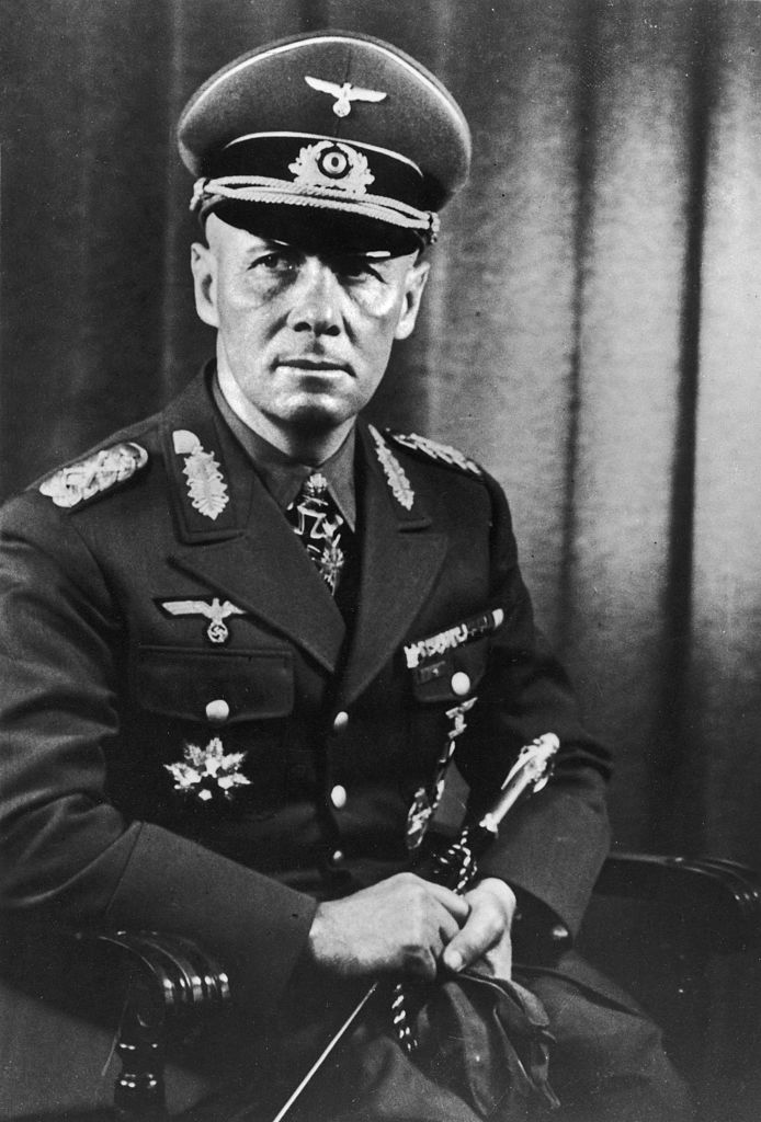 A circa 1941 portrait of German General (and later Field Marshall) Erwin Rommel. (einrich Hoffmann/The LIFE Picture Collection—Getty Image)
