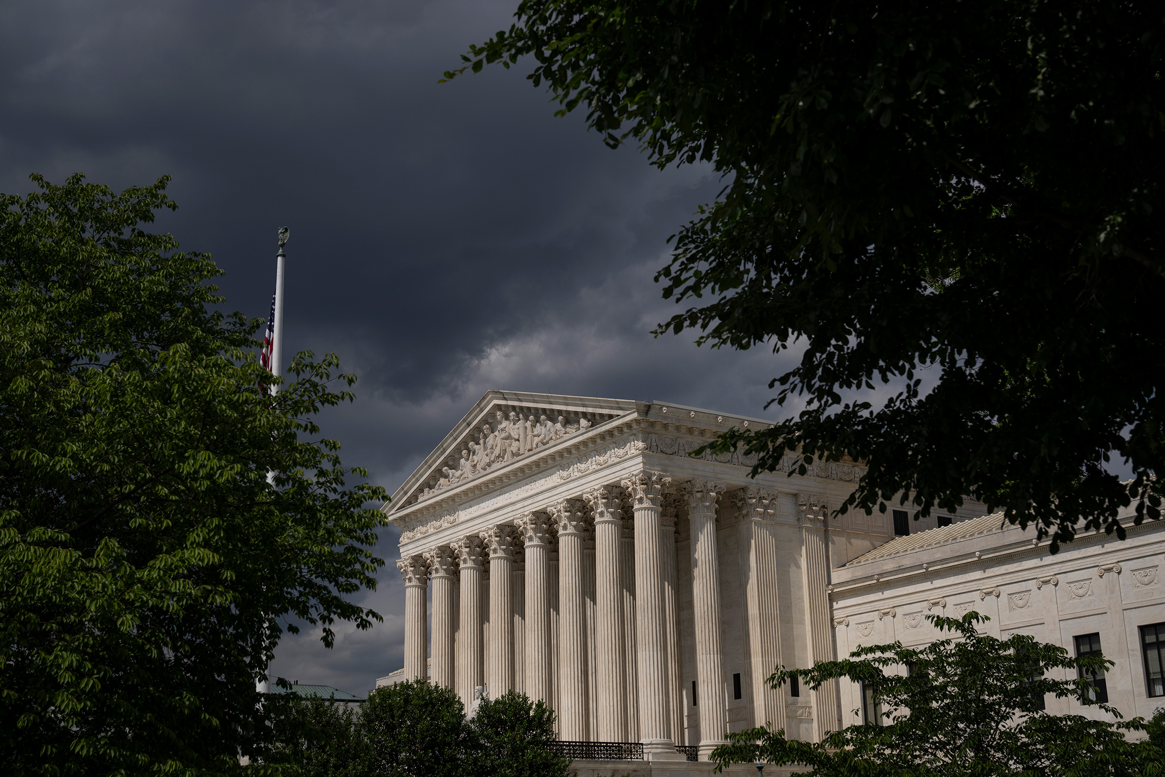 The U.S. Supreme Court building in Washington, D.C., on May 17, 2021. (Drew Angerer—Getty Images)